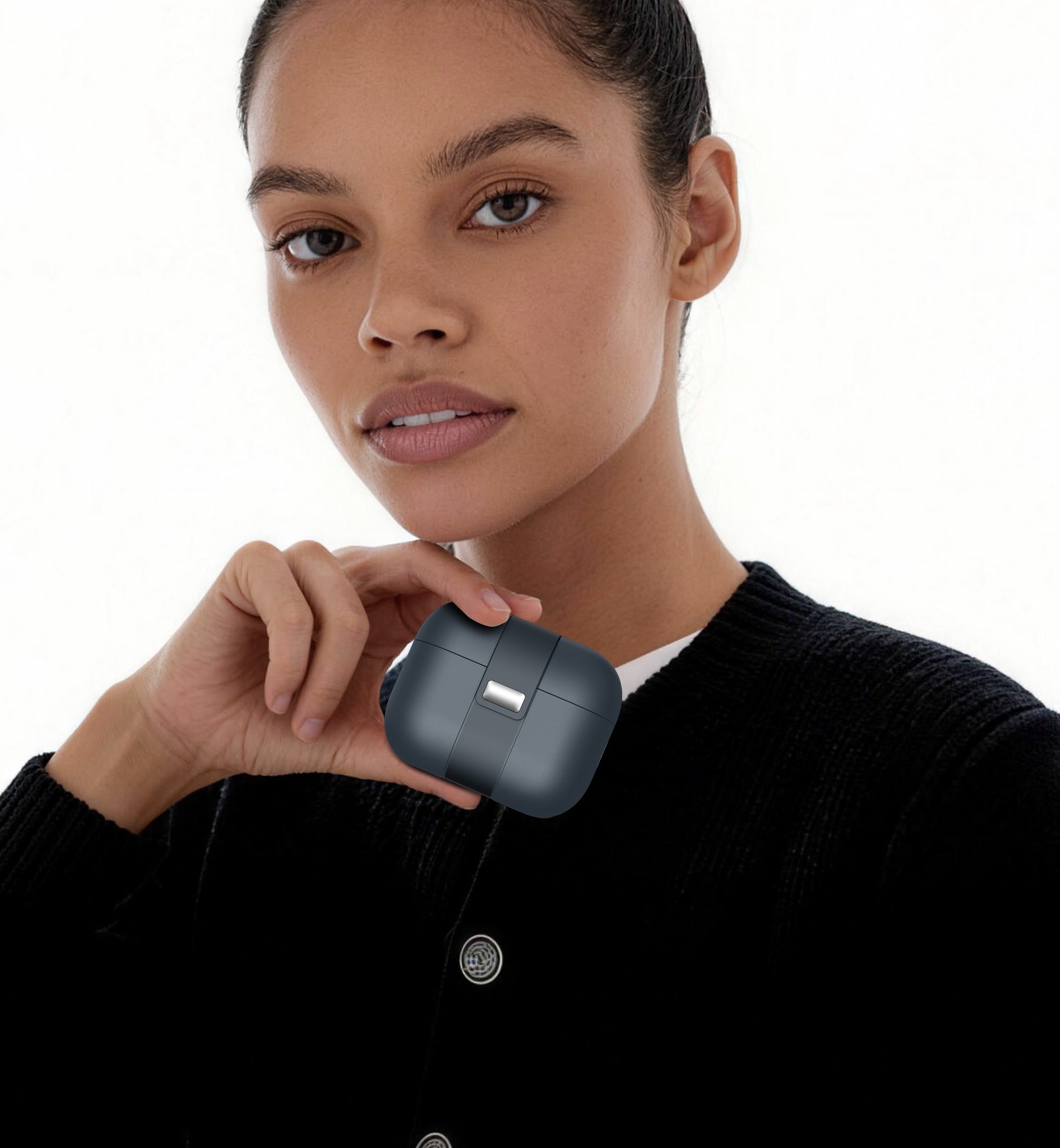 Suritch Case for AirPods Pro 3rd Generation 2025 Magnetic Lock Bumper Rugged Protective Cover with Stylish Hanging Lanyard for Women Men