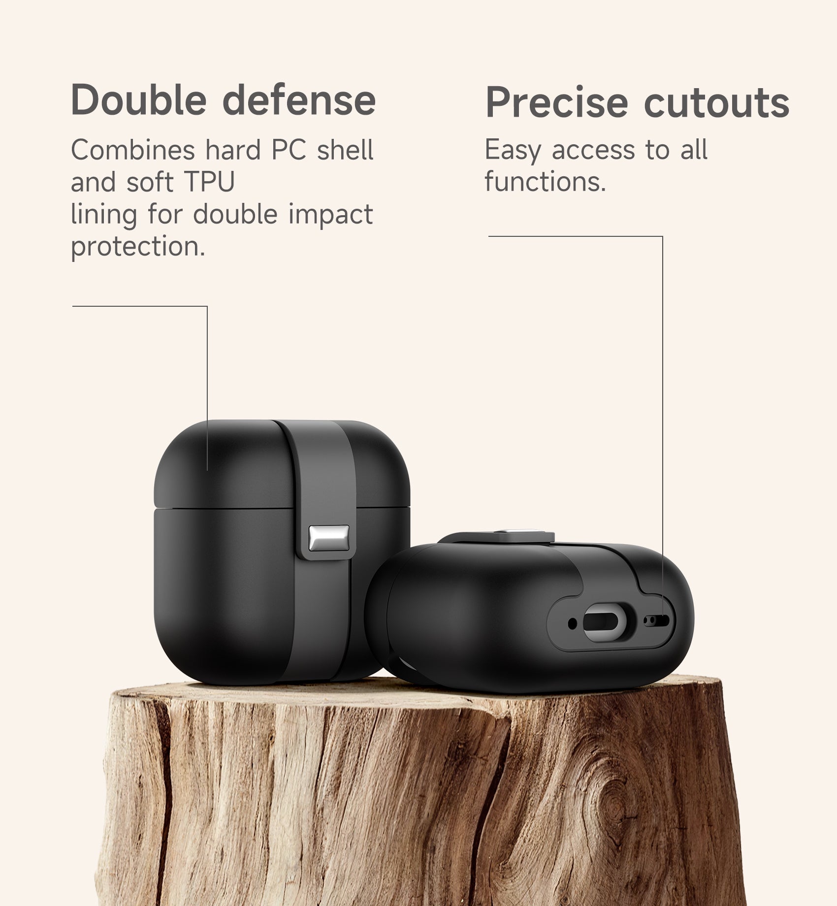 Suritch Case for Airpods 4th Generation 2024 Magnetic Lock Bumper Rugged Protective Cover with Stylish Hanging Lanyard Cases for Women Men