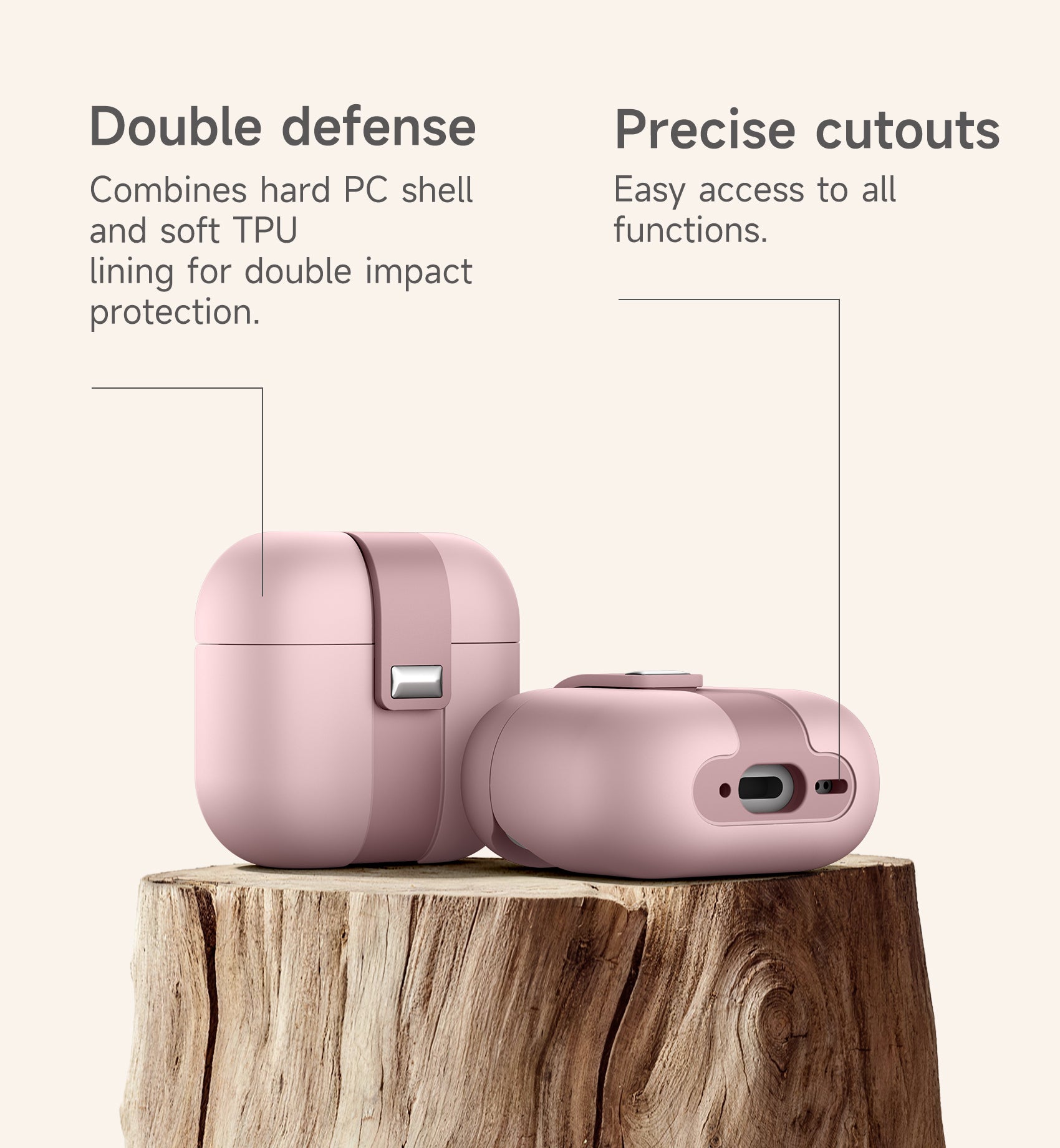 Suritch Case for Airpods 4th Generation 2024 Magnetic Lock Bumper Rugged Protective Cover with Stylish Hanging Lanyard Cases for Women Men