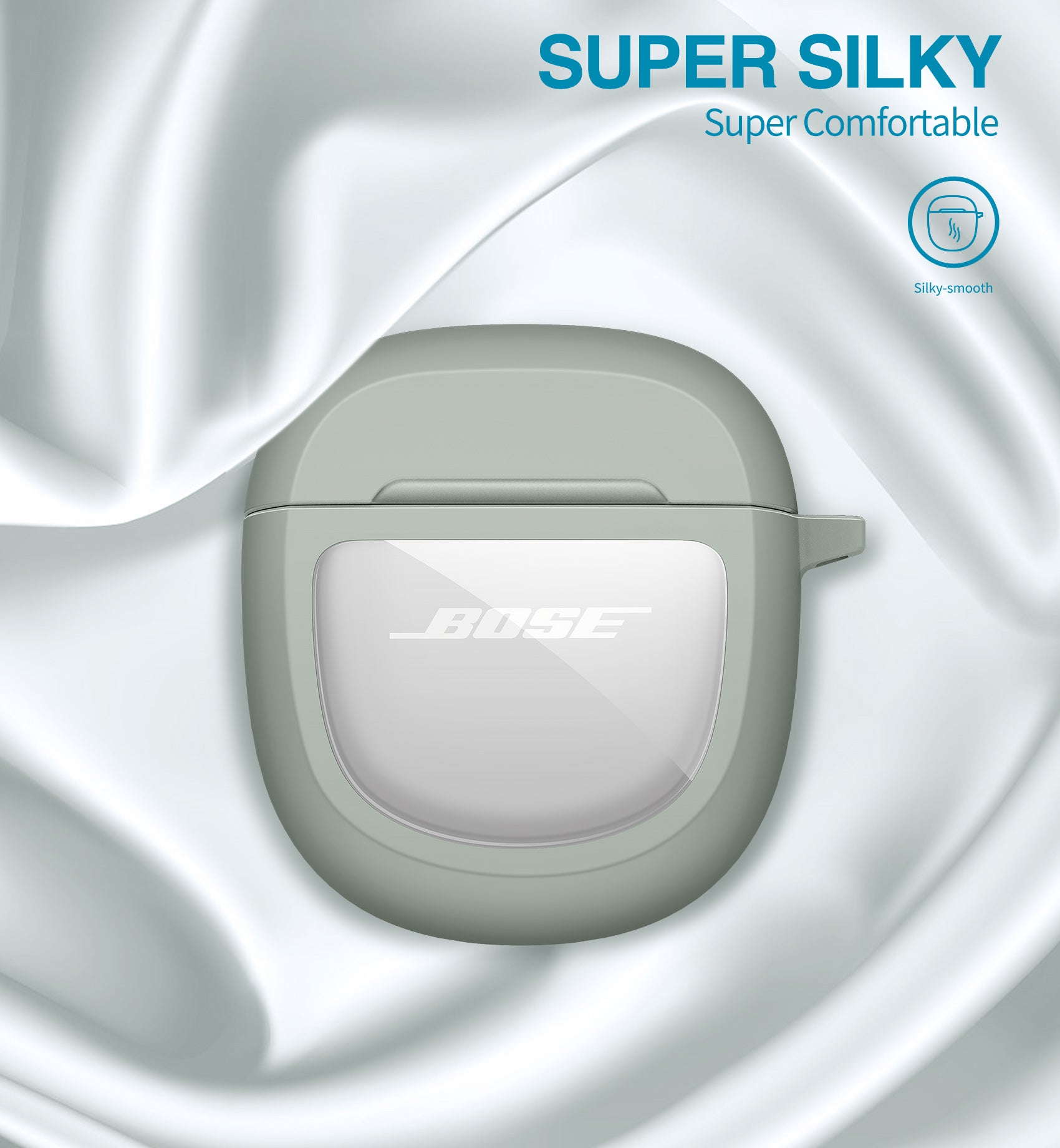 Suritch Case for Bose QuietComfort II 2 2022 Protective Shockproof Cover Accessories with Carabiner