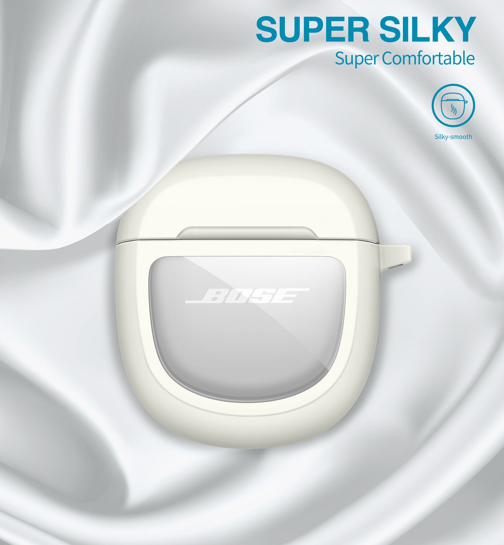 Suritch Case for Bose QuietComfort Ultra 2023 Protective Shockproof Cover Accessories with Carabiner