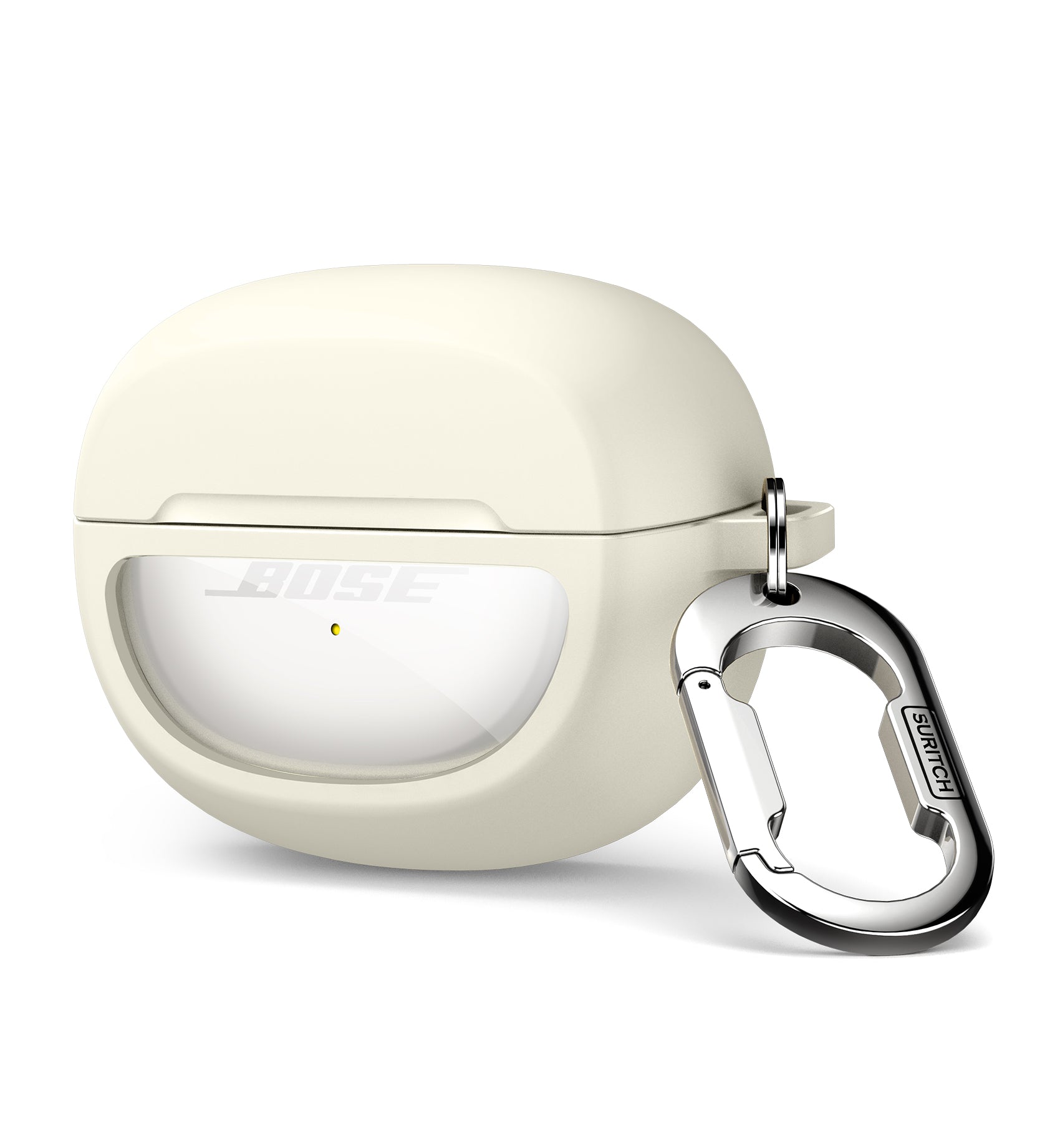 Suritch Case for Bose Ultra Open 2024 Shockproof Protective Cover for Wireless Ear Earbuds Accessories with Carabiner