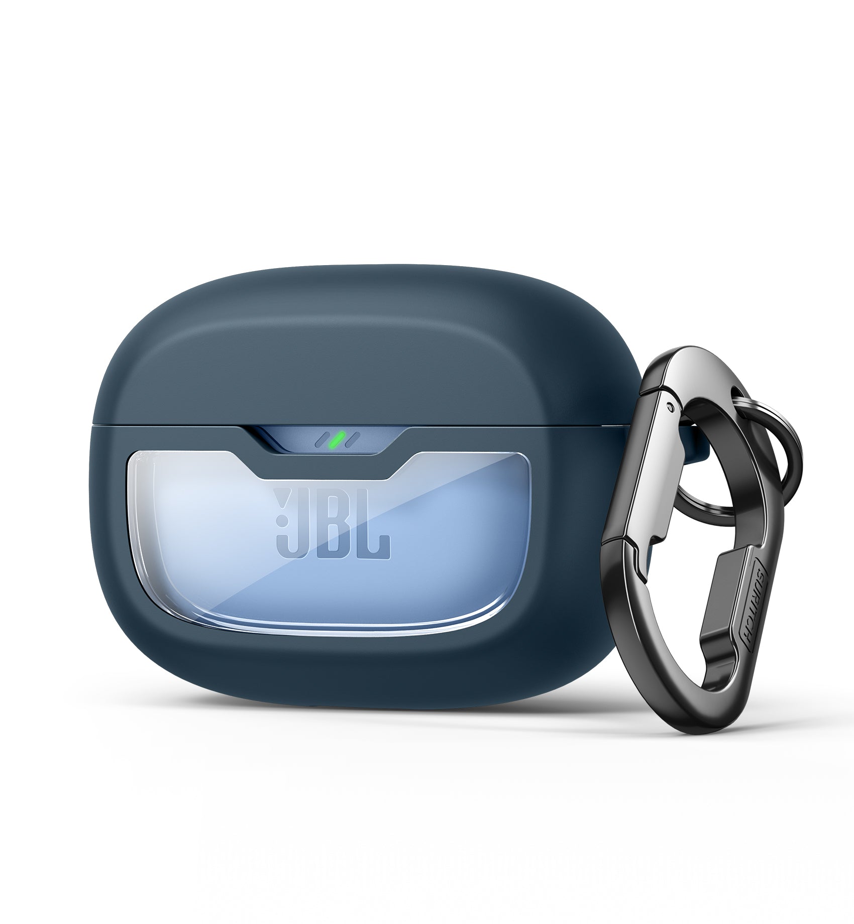 Suritch Case for JBL Vibe 200TWS Earbuds Shockproof Magnetic Protective Headphone Cover Rugged Bumper with Carabiner Cleaning Kit Removal Tool