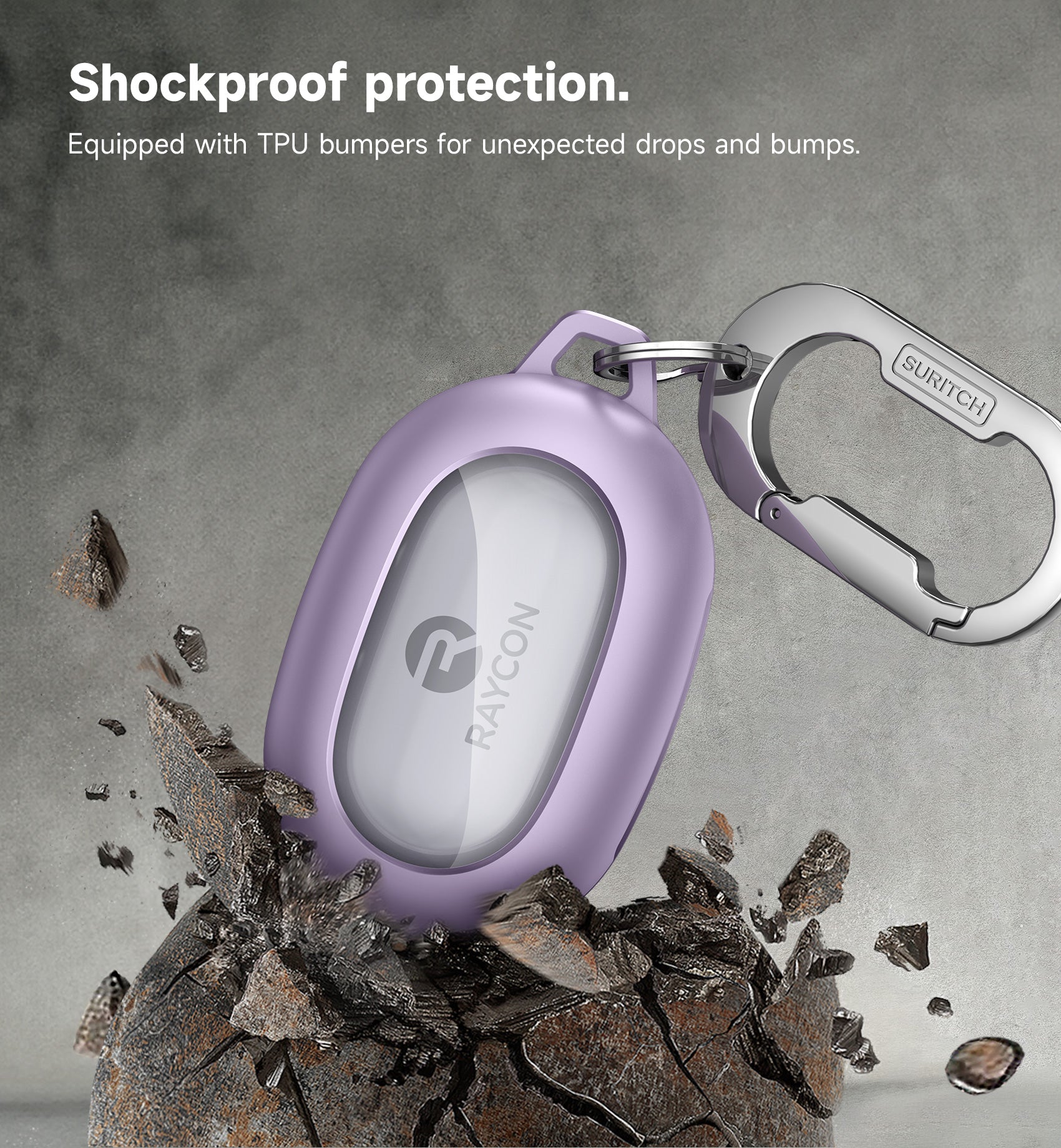 Suritch Case for Raycon Everyday Earbuds Classic Headphones Shockproof Magnetic Protective Cover Bluetooth Headset True Wireless Earbuds