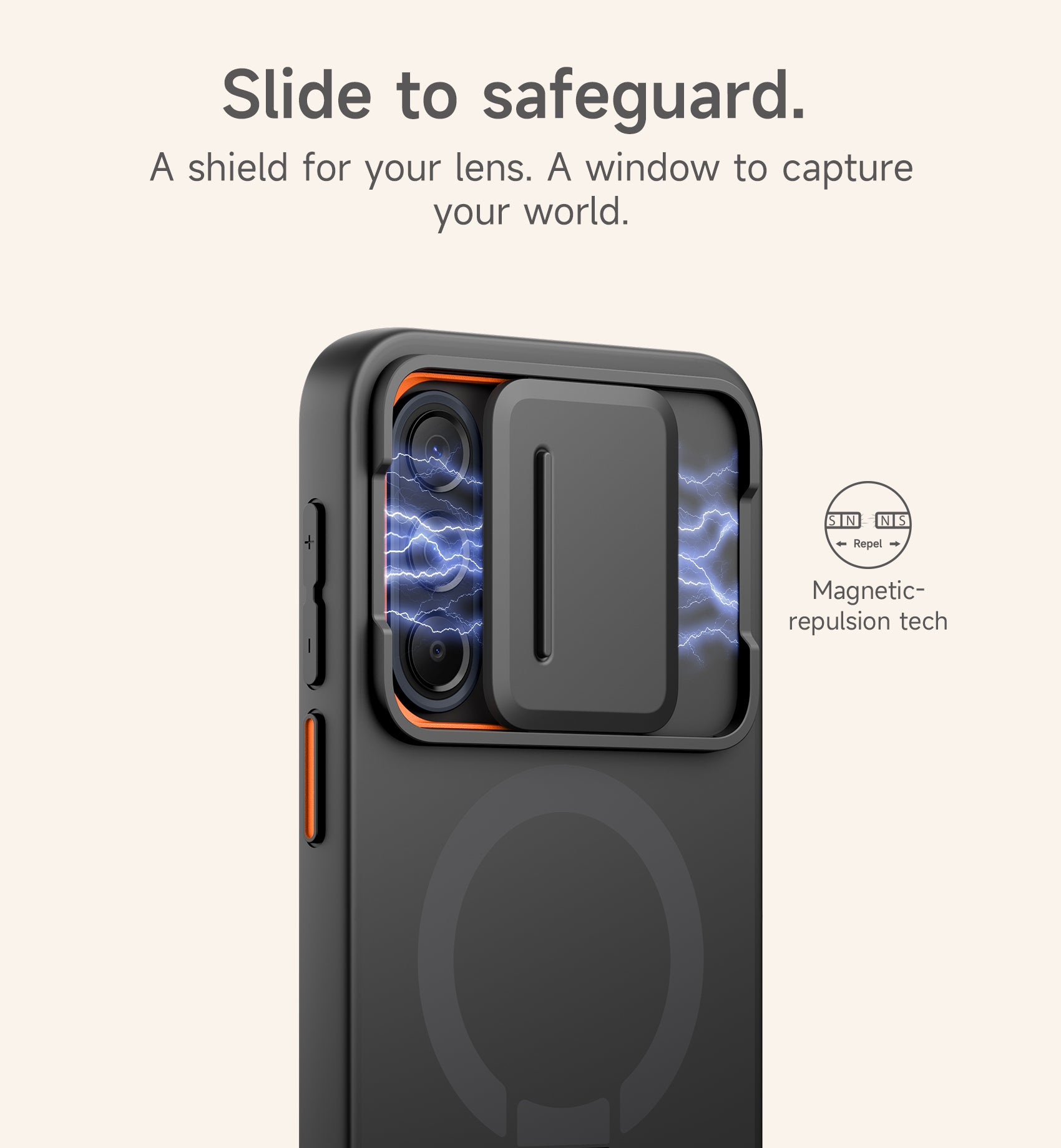 Suritch Case for Samsung Galaxy A37 5G Compatible with MagSafe Shockproof Bumper Slim Magnetic Protective Cover with Camera Cover Adjustable Metal Kickstand