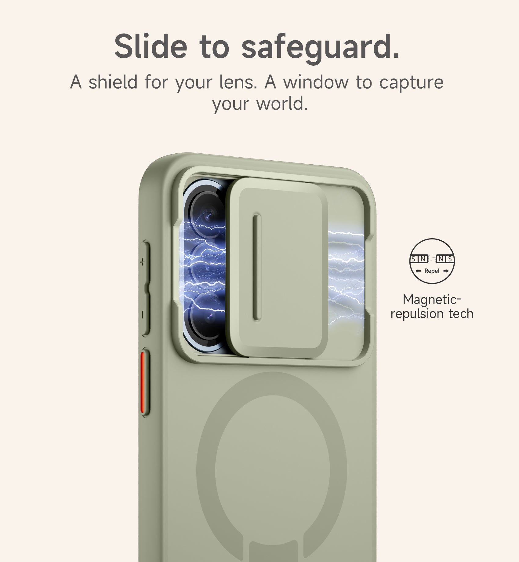 Surtich Case for Samsung Galaxy A57 5G Compatible with MagSafe Shockproof Bumper Cover Slim Magnetic Protective with Camera Cover Adjustable Metal Kickstand