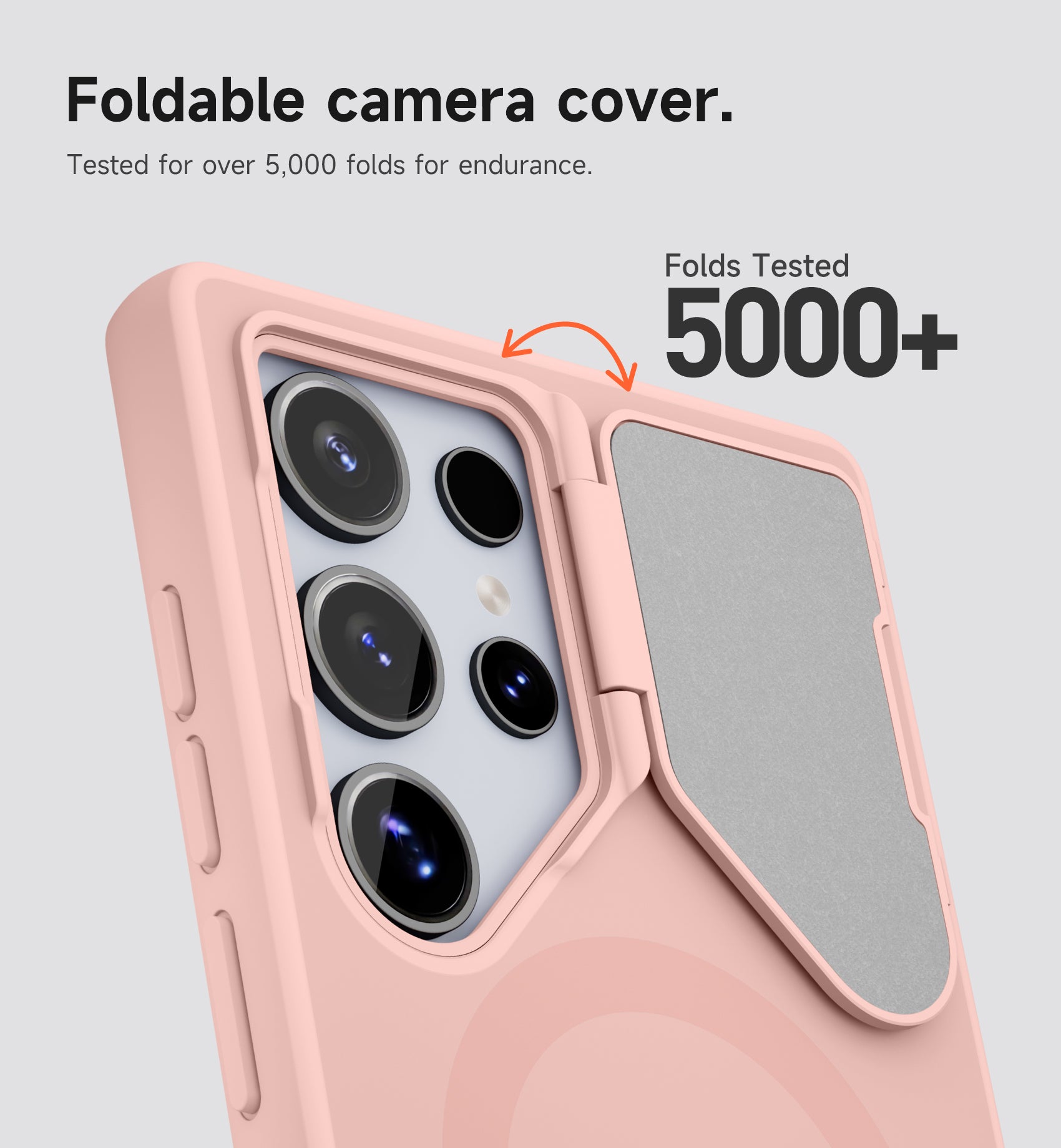 Suritch Case for Samsung Galaxy S24 Ultra 2024 Magnetic Protective Cover with Camera Cover Adjustable Metal Kickstand