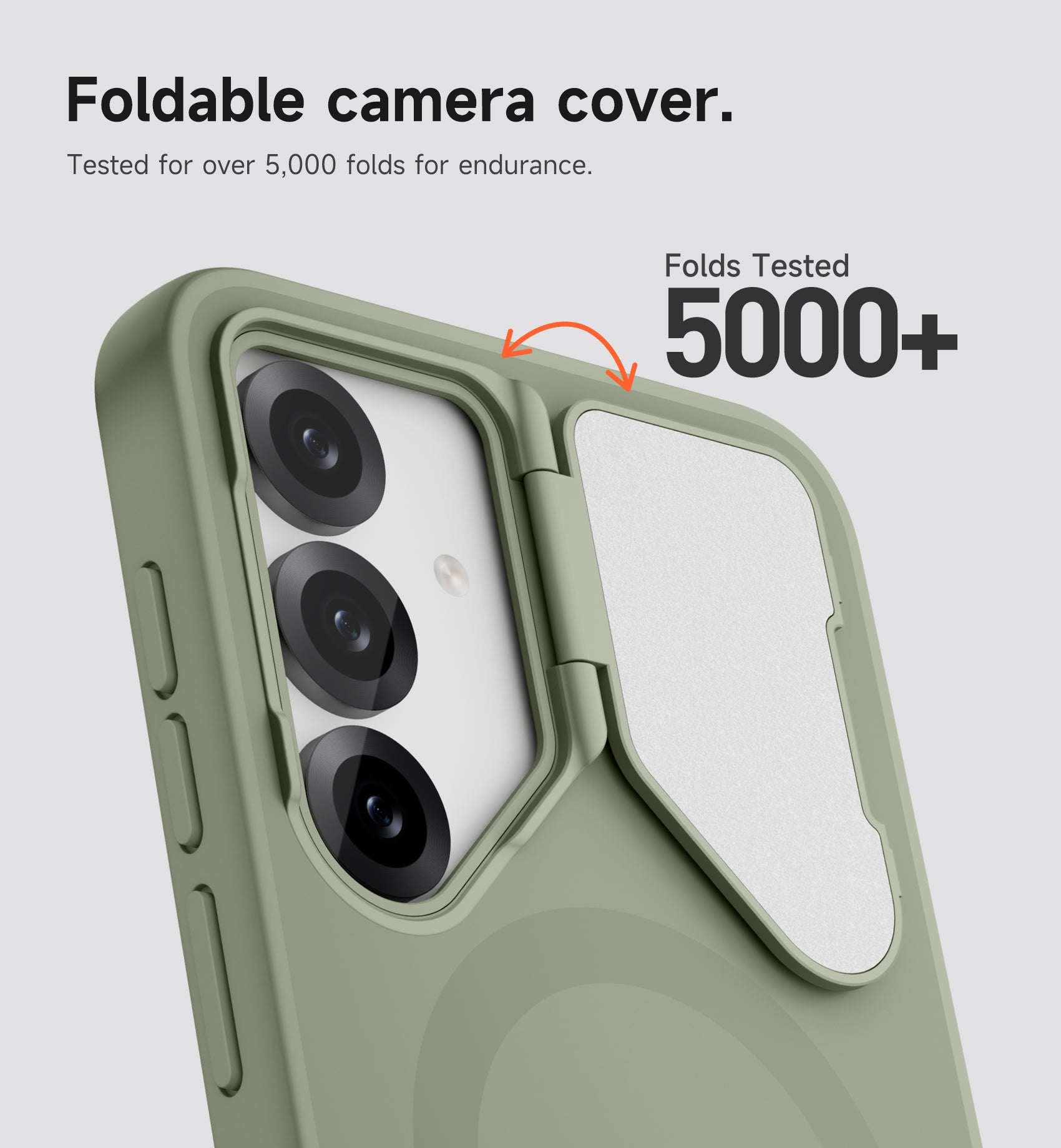 Suritch Case for Samsung Galaxy S25 FE 2025 Phone Case Magnetic Protective Cover with Camera Cover Adjustable Metal Kickstand