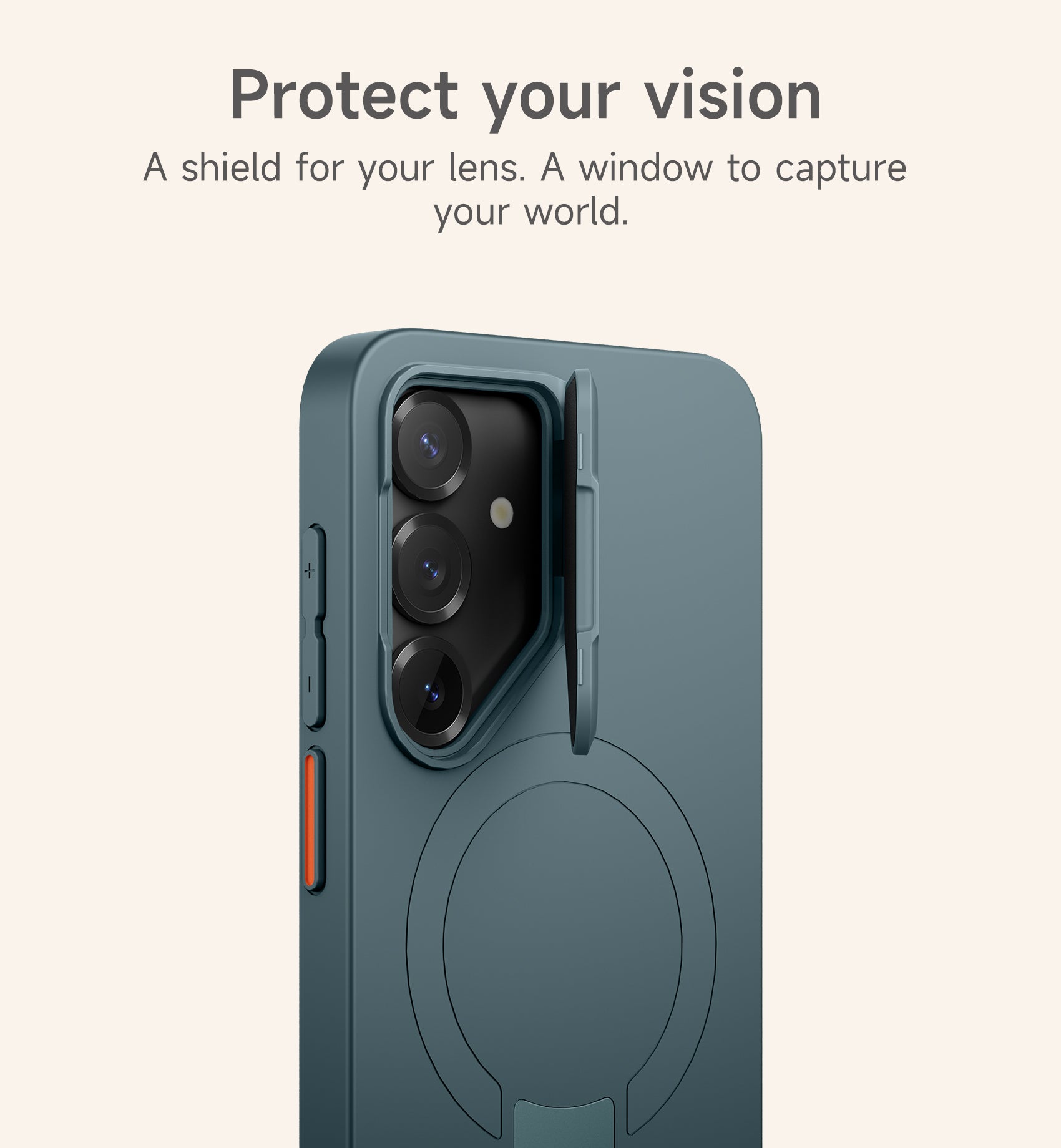 Suritch Case for Samsung Galaxy S25 Plus 2025 Magnetic Shockproof Protective Cover with Camera Cover Adjustable Metal Kickstand