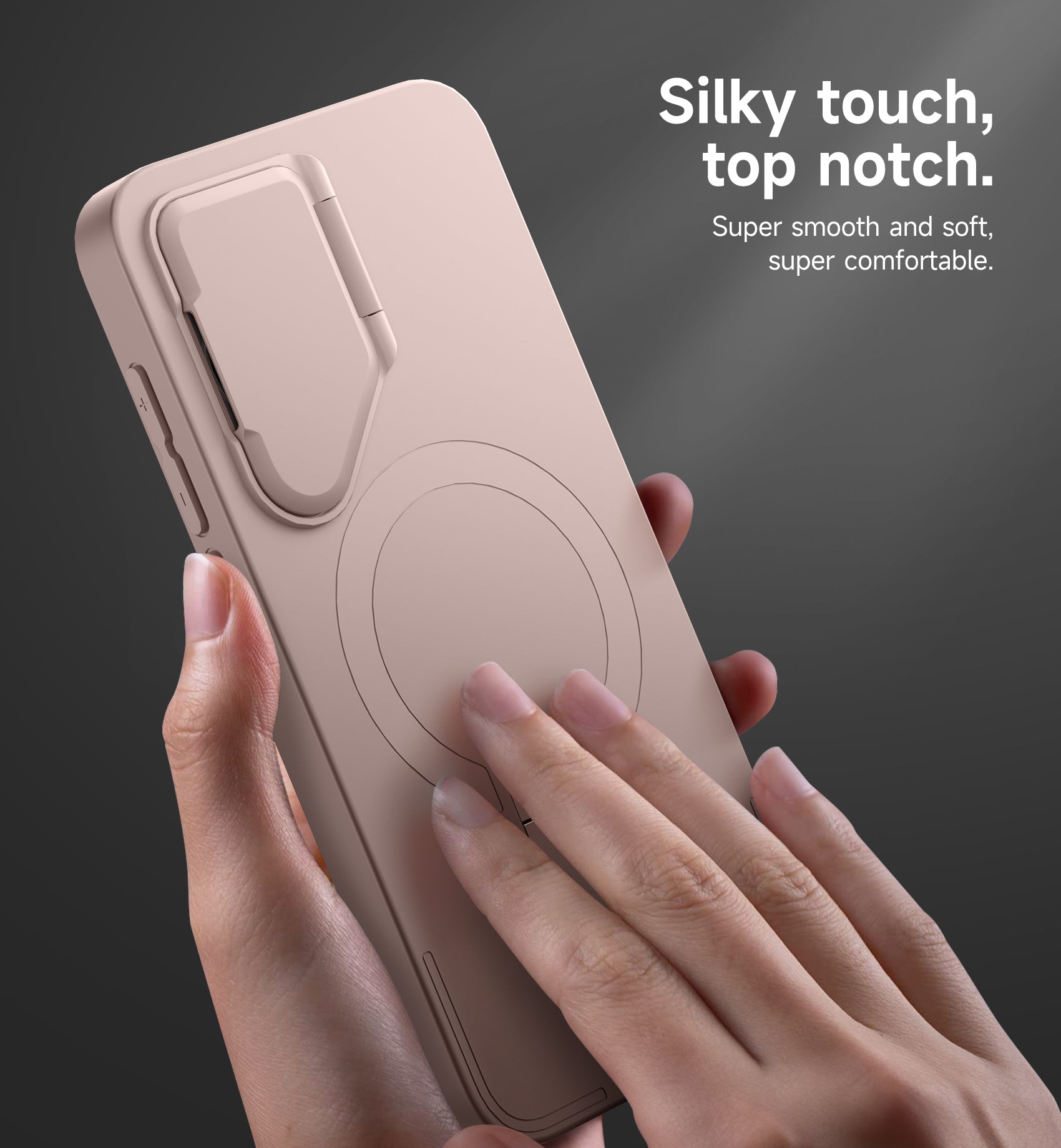 Suritch Case for Samsung Galaxy S25 2025 Magnetic Shockproof Bumper Slim Protective Cover with Camera Cover Adjustable Metal Kickstand