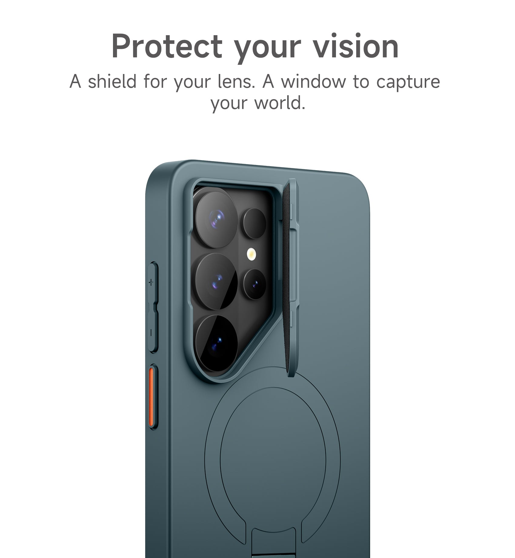 Suritch Case for Samsung Galaxy S26 Ultra Magnetic Protective Cover with Camera Cover Adjustable Metal Kickstand