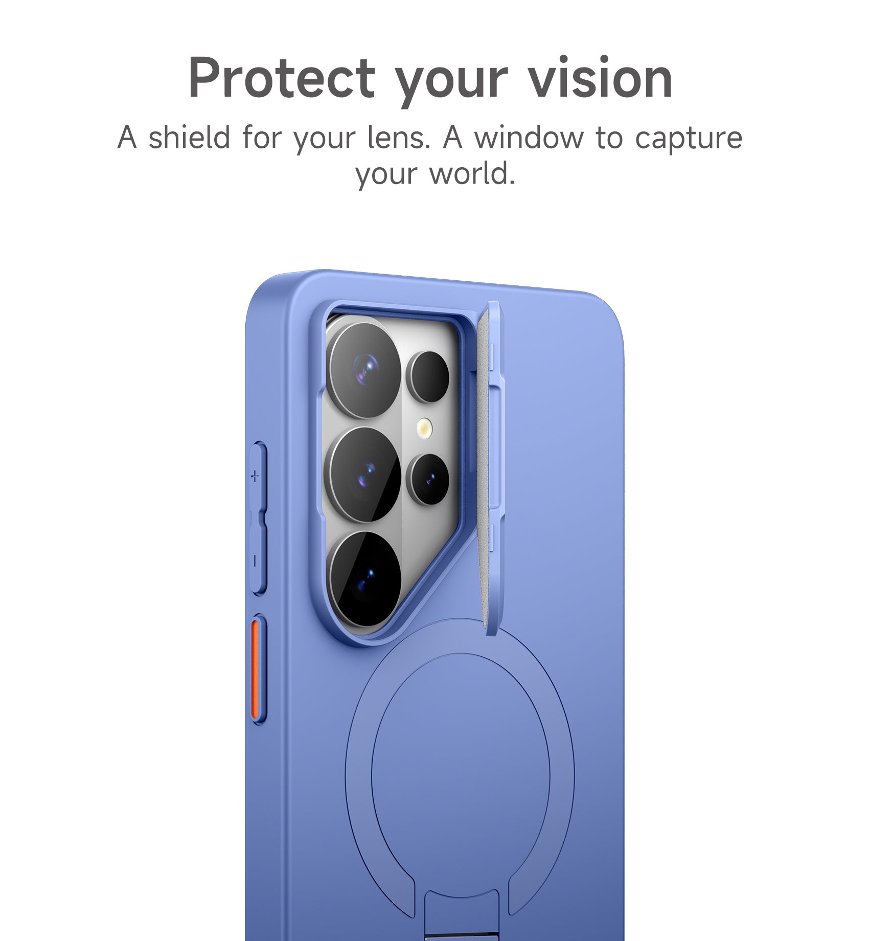 Suritch Case for Samsung Galaxy S26 Ultra Magnetic Protective Cover with Camera Cover Adjustable Metal Kickstand
