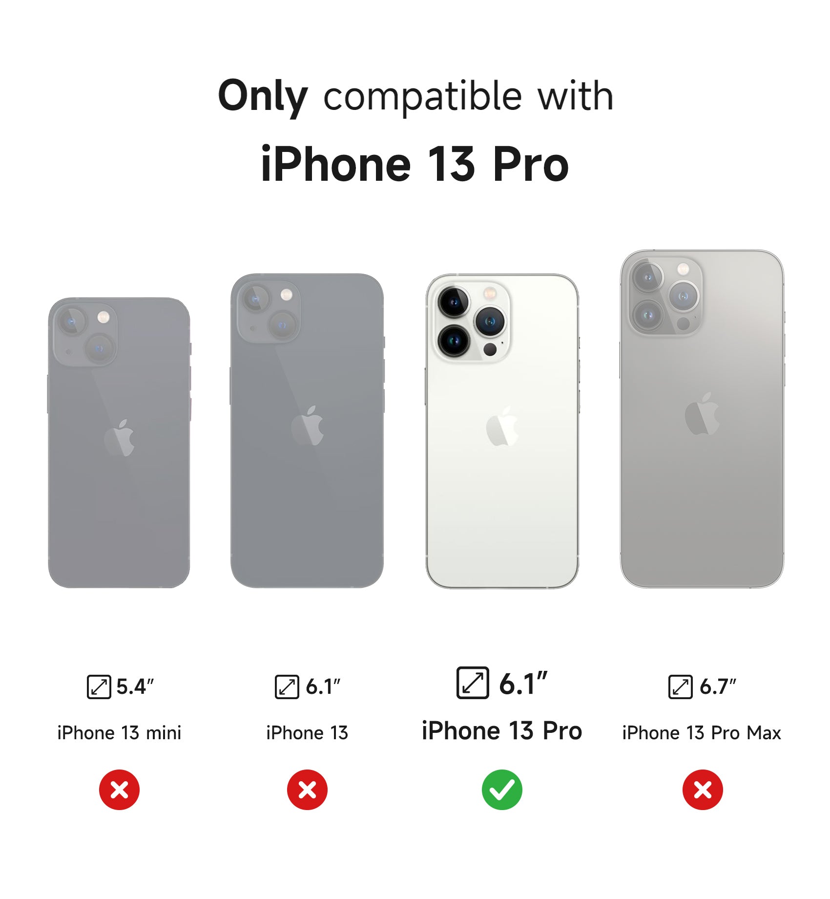 Suritch Case for iPhone 13 Pro with Magnetic Camera Slide Cover Adjustable Kickstand Compatible with MagSafe