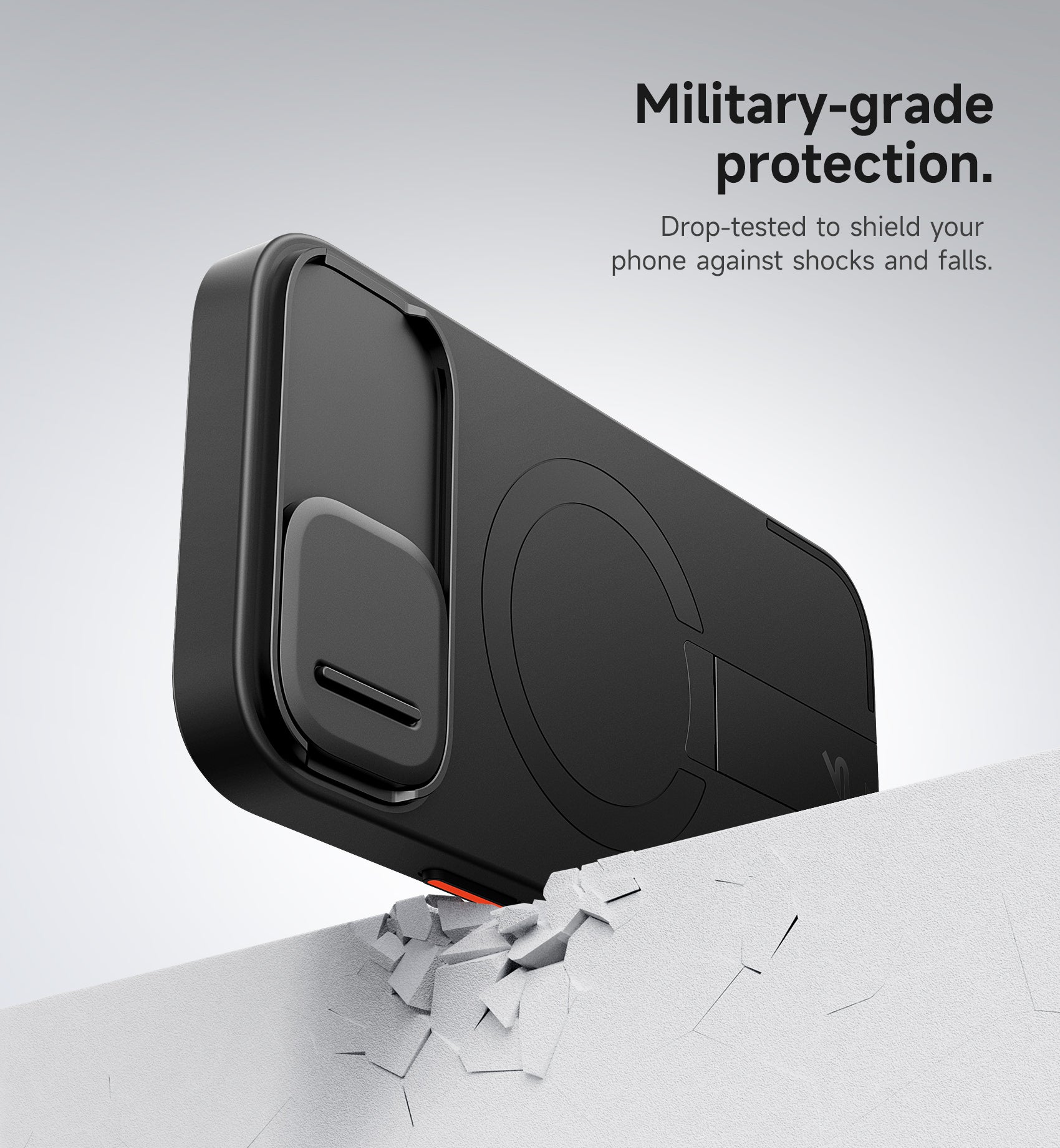 Suritch Case for iPhone 14 with Magnetic Camera Slide Cover Adjustable Kickstand Compatible with MagSafe