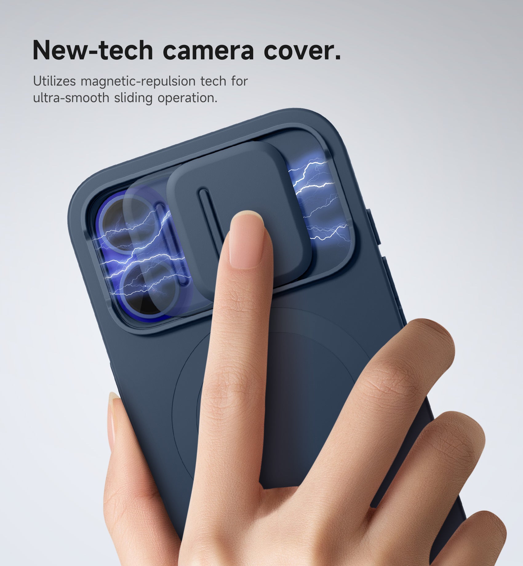 Suritch Case for iPhone 16 with Magnetic Camera Slide Cover Adjustable Kickstand Compatible with MagSafe Slim Protective Cover