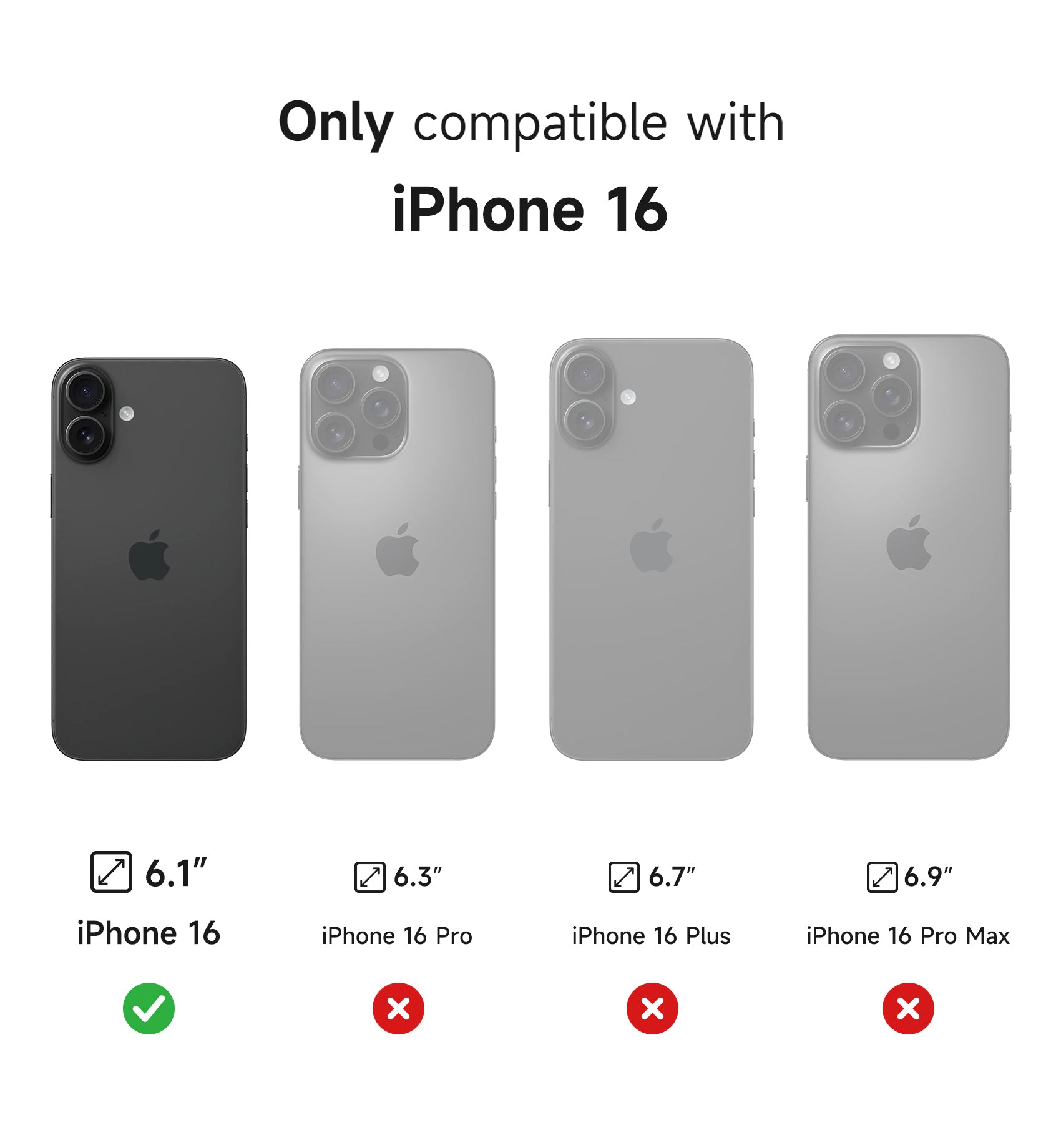 Suritch Case for iPhone 16 with Magnetic Camera Slide Cover Adjustable Kickstand Compatible with MagSafe Slim Protective Cover