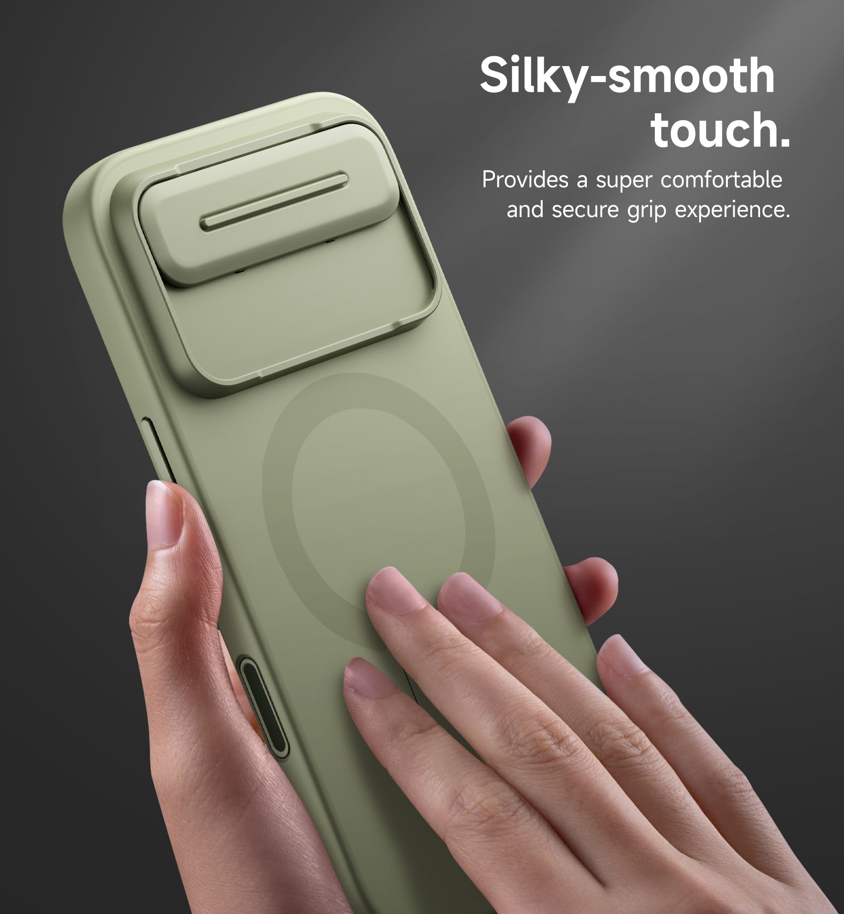 Suritch Case for iPhone 17 Air with Camera Control Cover Camera Slide Cover Adjustable Kickstand Compatible with MagSafe Shockproof Bumper