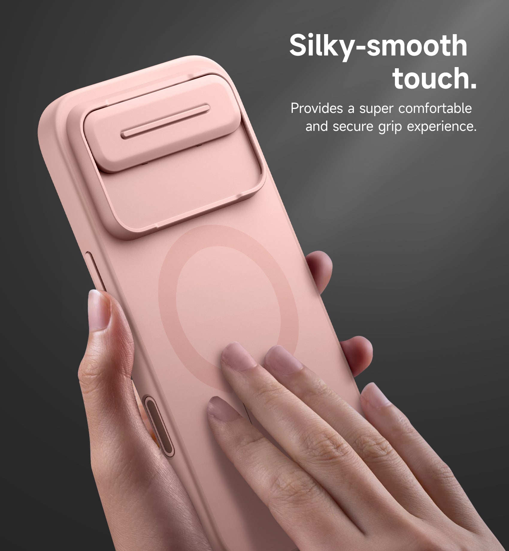 Suritch Case for iPhone 17 Air with Camera Control Cover Camera Slide Cover Adjustable Kickstand Compatible with MagSafe Shockproof Bumper