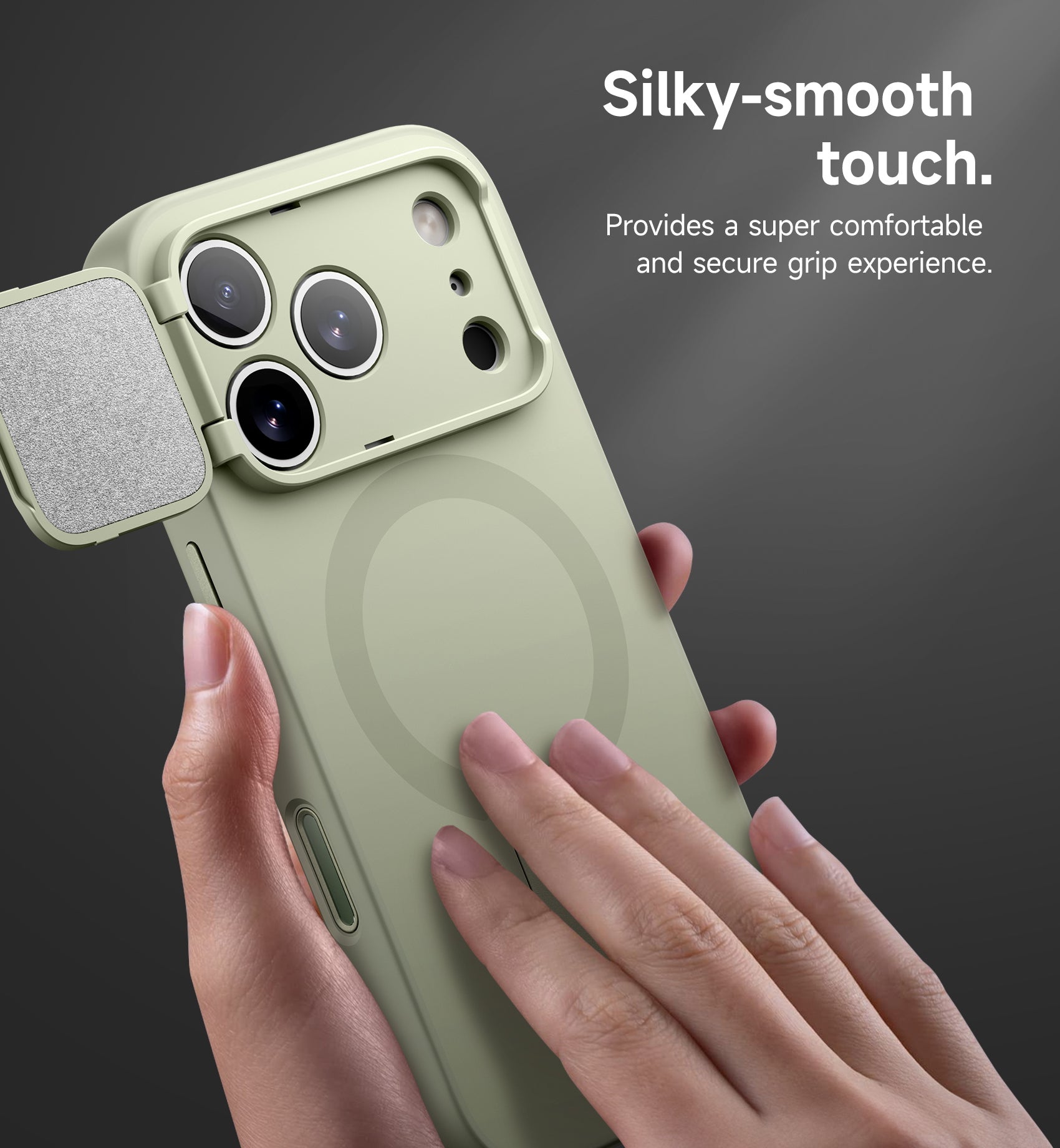 Suritch Case for iPhone 17 Pro Max with Camera Control Cover Camera Cover Adjustable Kickstand Compatible with MagSafe Shockproof Bumper