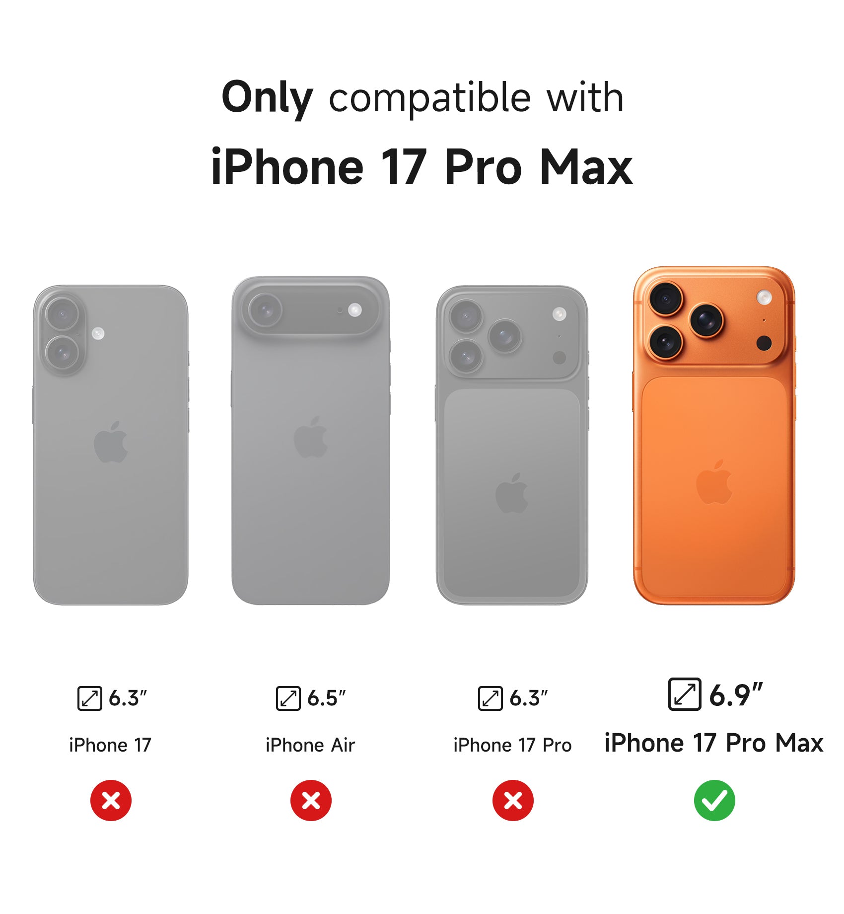 Suritch Case for iPhone 17 Pro Max with Camera Control Cover Camera Cover Adjustable Kickstand Compatible with MagSafe Shockproof Bumper