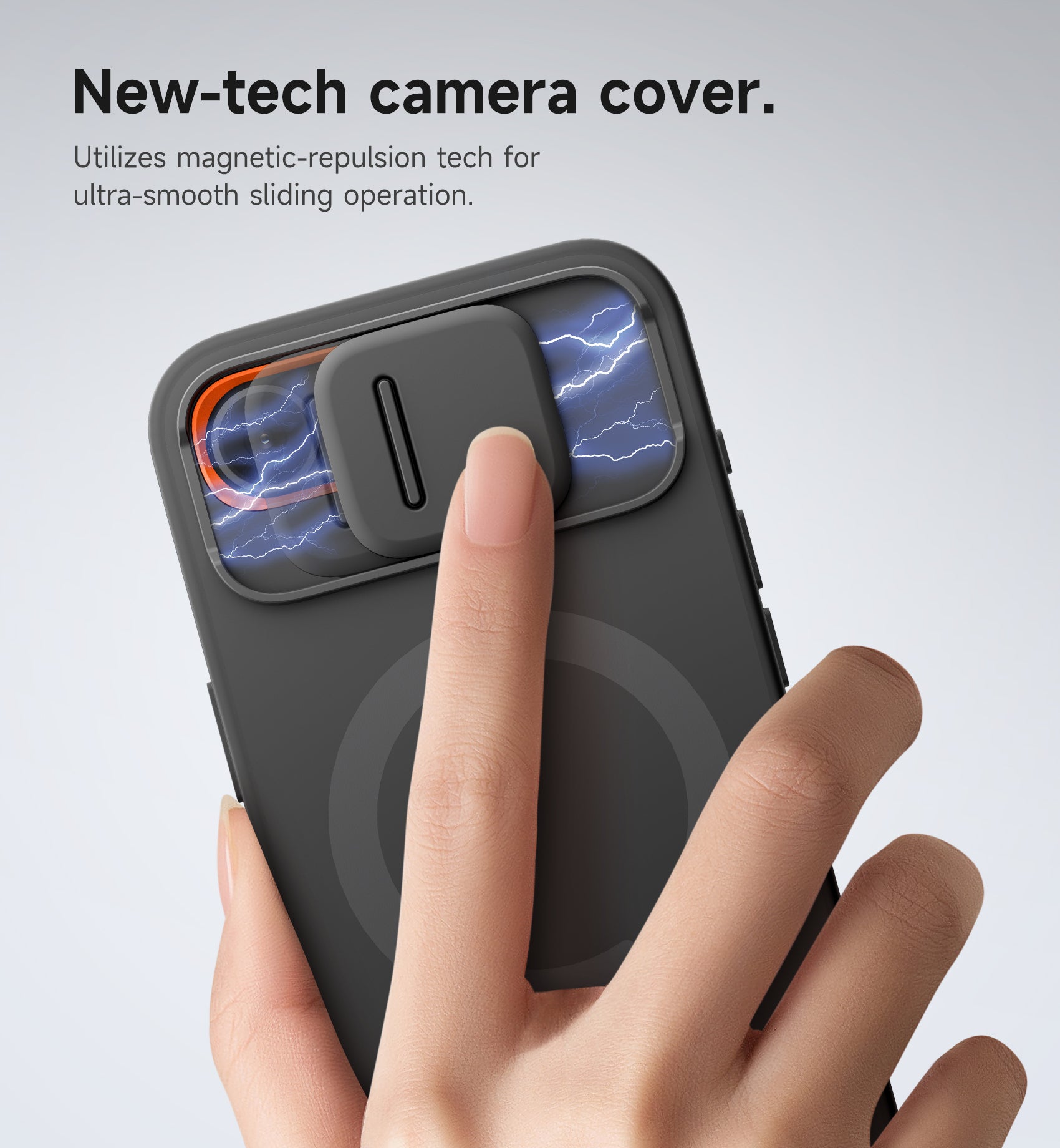 Suritch Case for iPhone 17e with Magnetic Camera Slide Cover Adjustable Kickstand Compatible with MagSafe Shockproof Bumper Slim Protective Cover 6.1 Inch