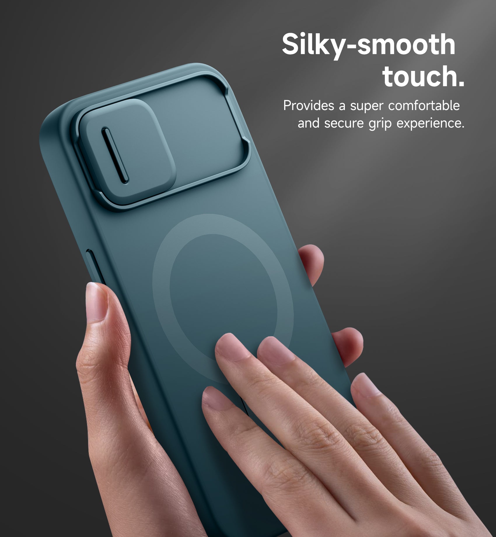 Suritch Case for iPhone 17e with Magnetic Camera Slide Cover Adjustable Kickstand Compatible with MagSafe Shockproof Bumper Slim Protective Cover 6.1 Inch