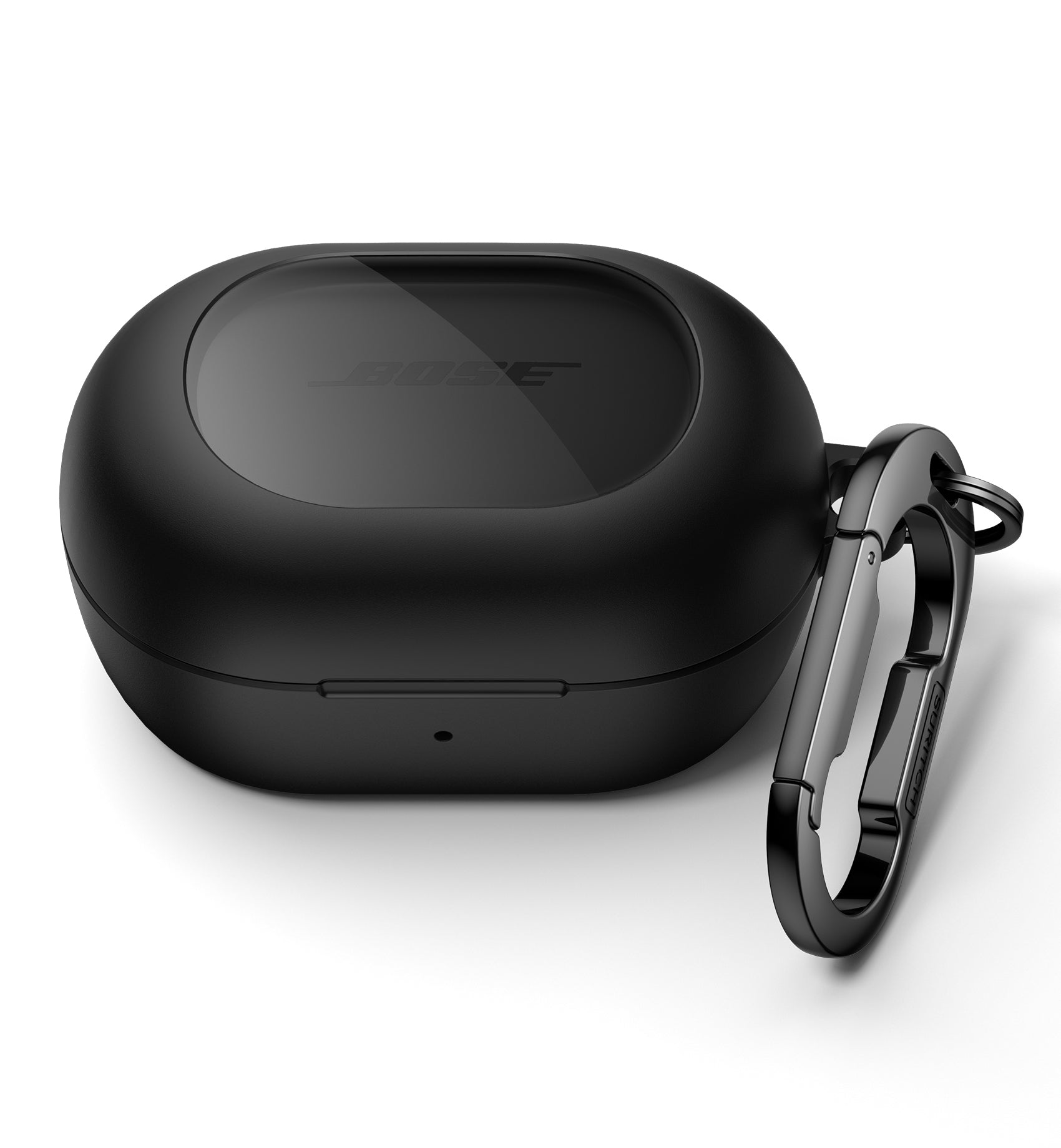 Suritch Magnetic Case for Bose New QuietComfort 2024 Rugged Shockproof Protective Cover with Magnetic Lok Carabiner Cleaning Kit