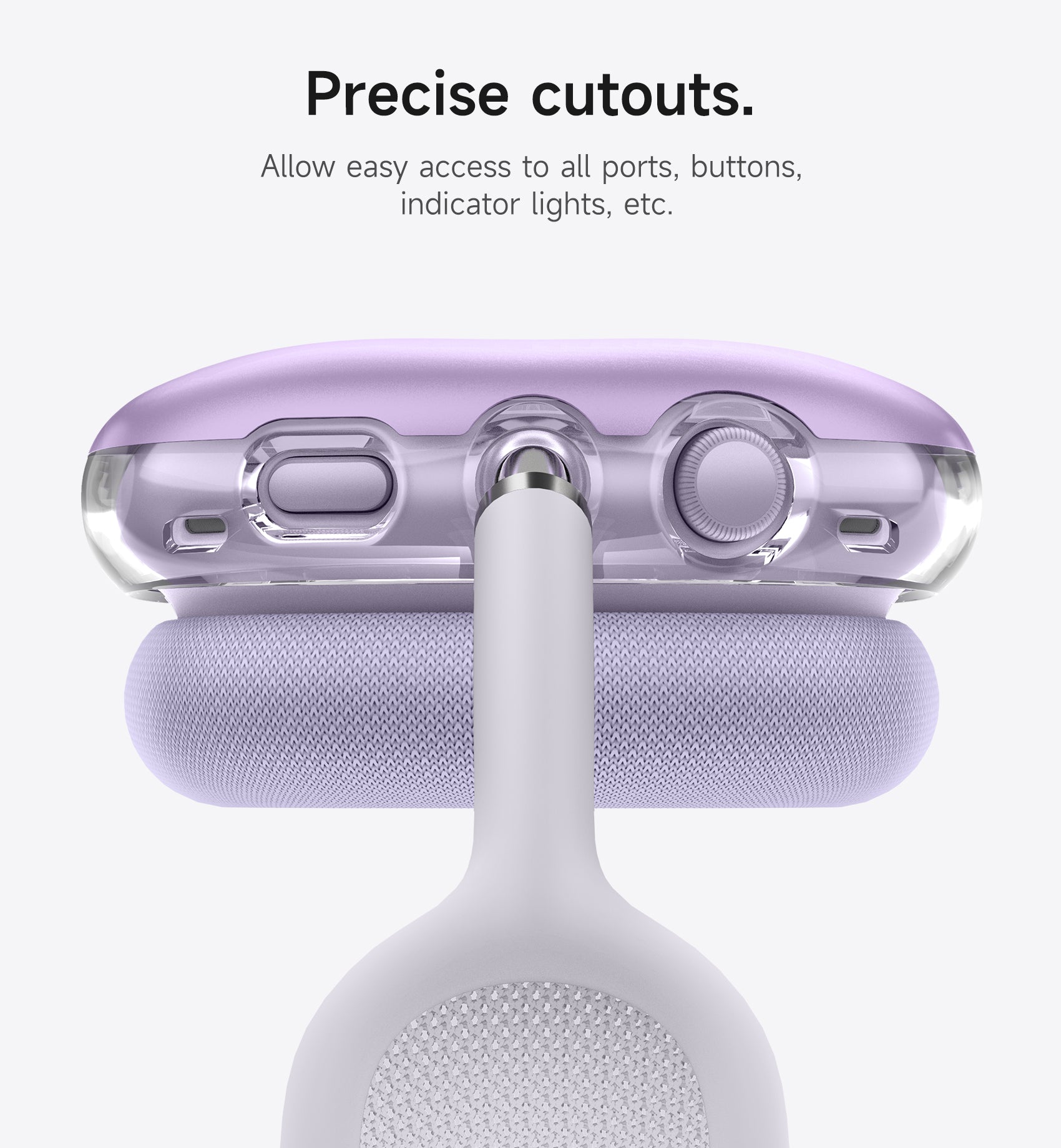 Suritch Case for AirPods Max Headphones TPU Anti-Scratch Ear Cups Cover
