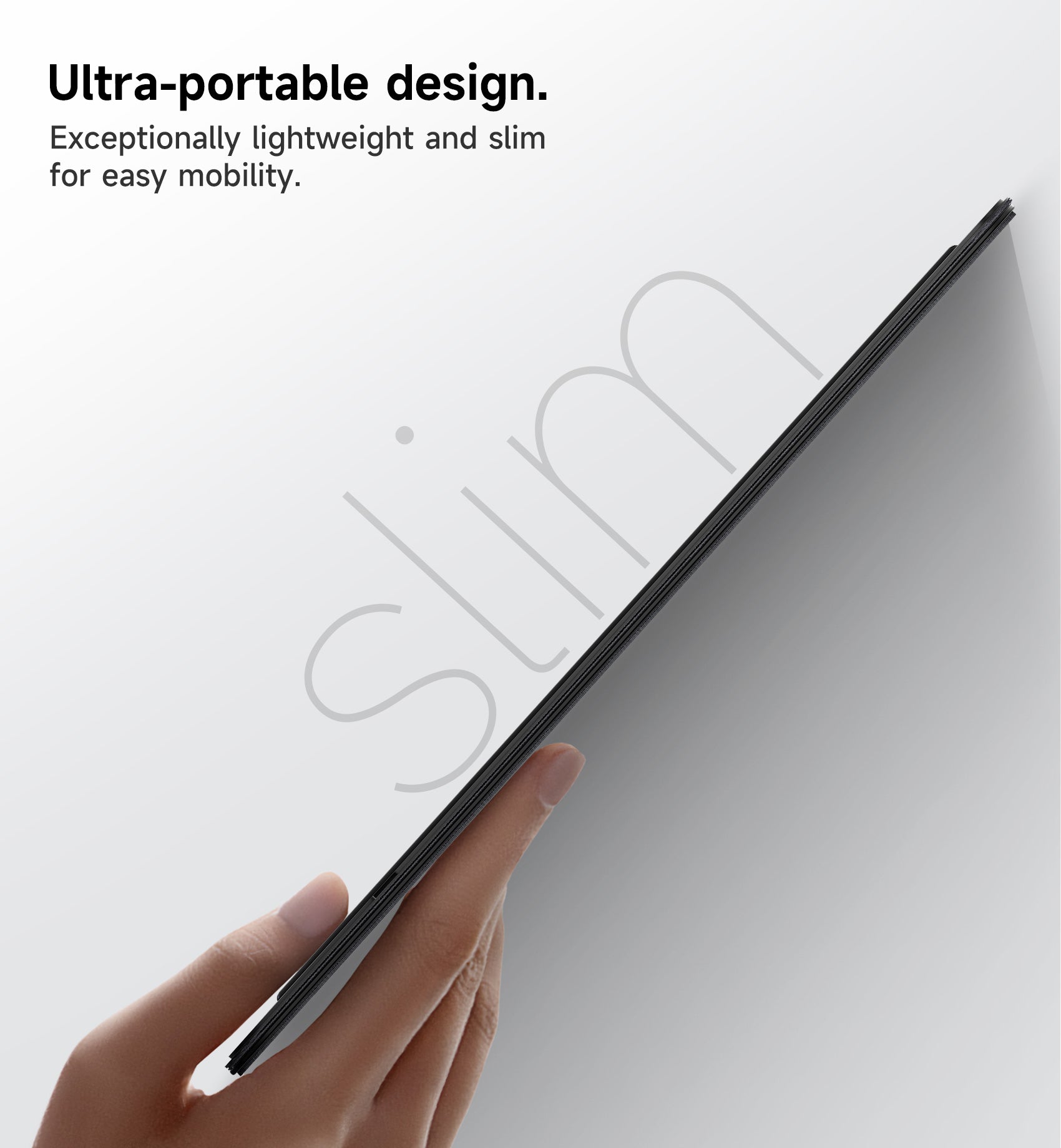 Suritch for iPad Mini A17 Pro Magnetic Stand Holder Slim Tablet Stand Lightweight Portable Support Portrait Landscape Tablet Holder