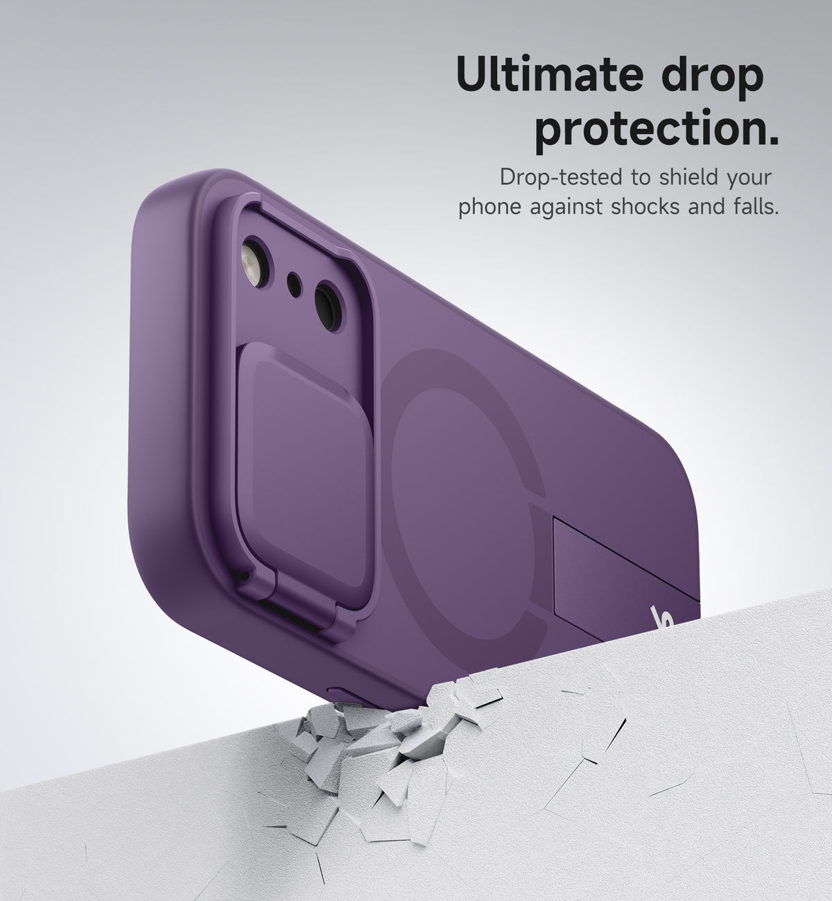 Suritch for iPhone 18 Pro MagSafe Case with Camera Cover and Built-in Kickstand