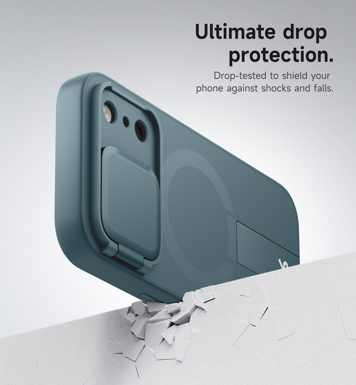 Suritch for iPhone 18 Pro MagSafe Case with Camera Cover and Built-in Kickstand