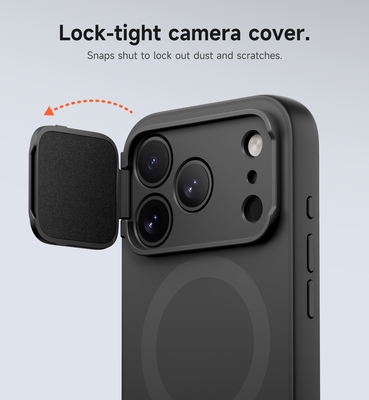 Suritch for iPhone 18 Pro Max MagSafe Case with Camera Cover and Built-in Kickstand