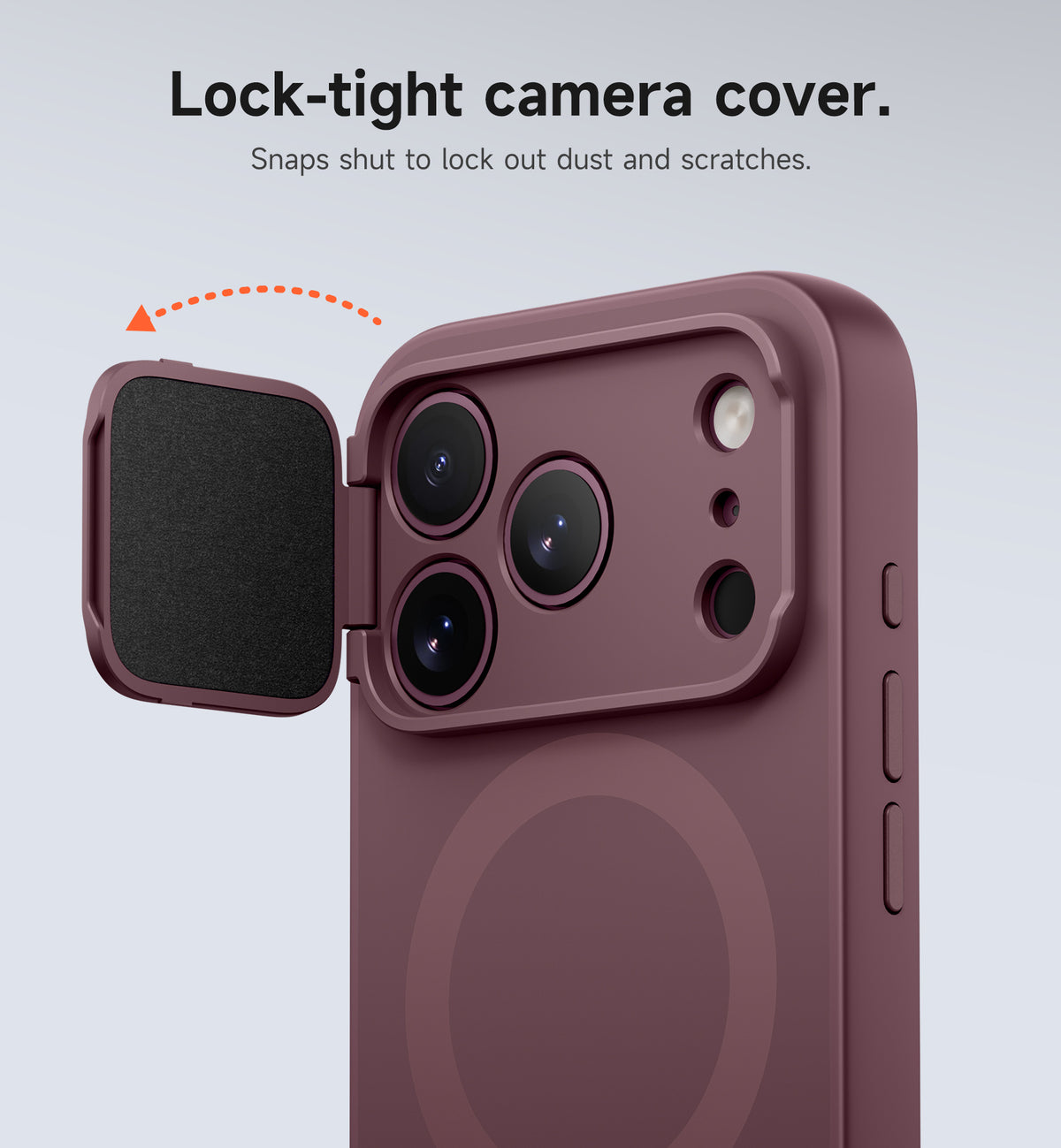 Suritch for iPhone 18 Pro Max MagSafe Case with Camera Cover and Built-in Kickstand