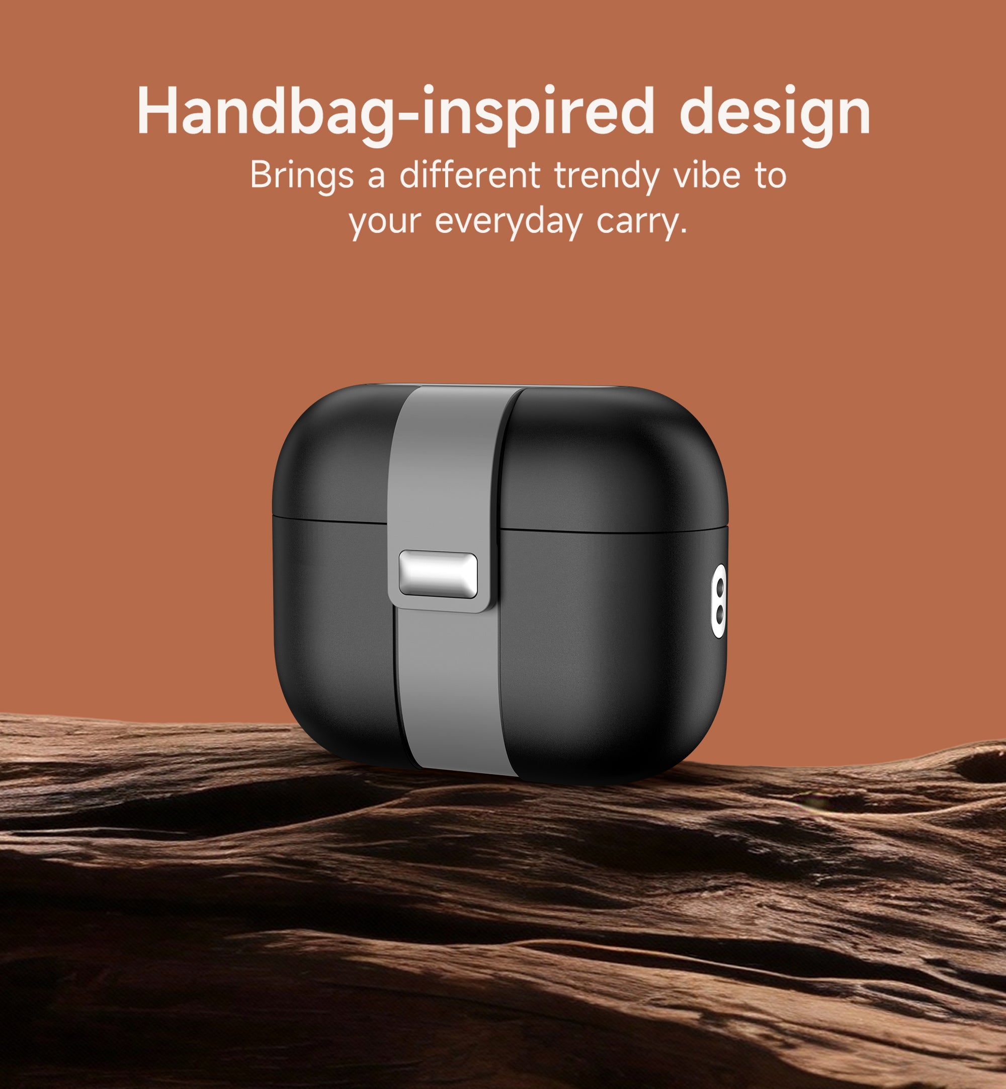 Suritch Case for Airpods Pro 2nd Generation Magnetic Lock Bumper Rugged Protective Cover with Stylish Hanging Lanyard for Women Men