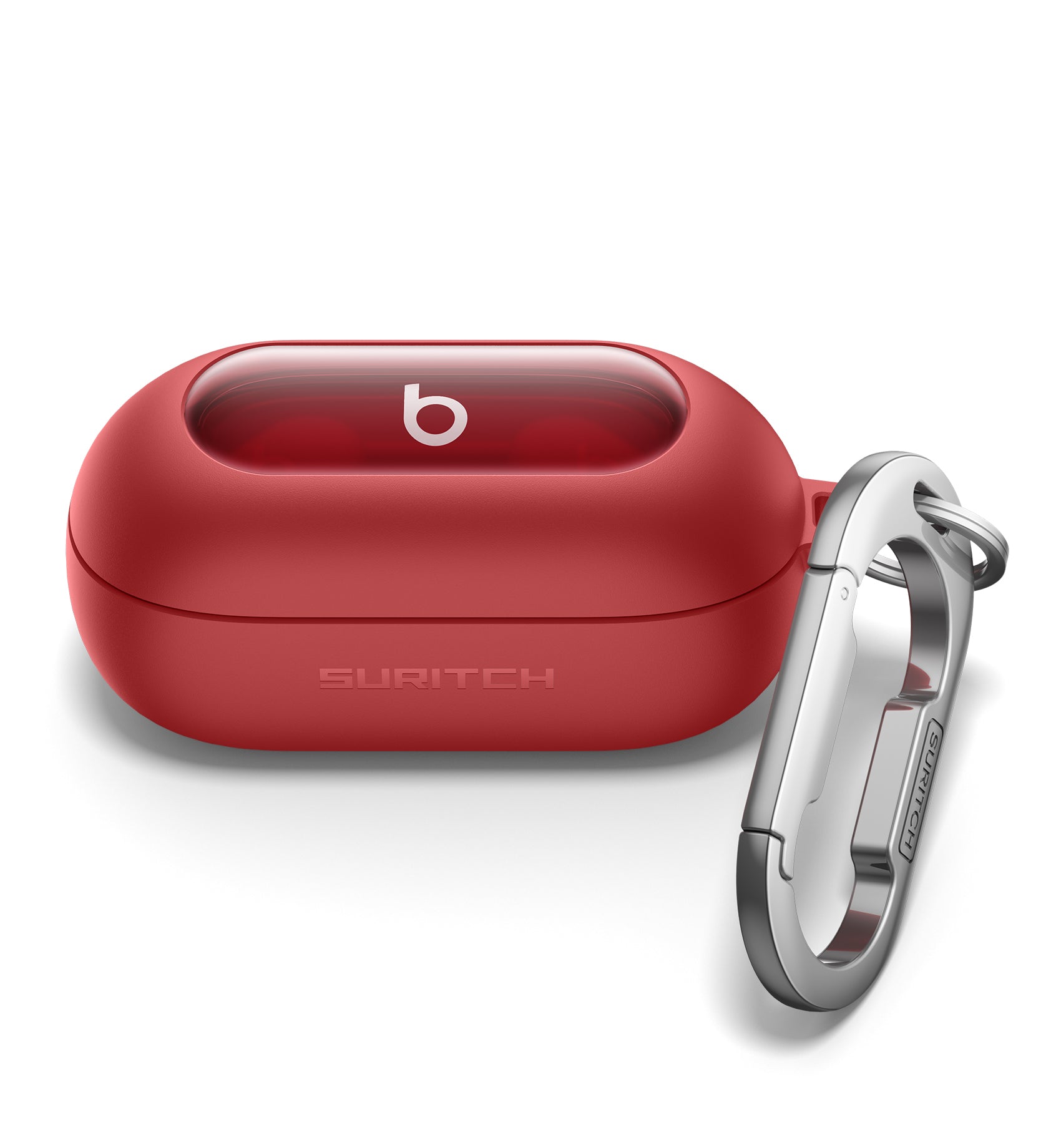Suritch Case for Beats Solo Buds 2024 Magnetic Protective Covers Wireless Earbuds with Magnetic Lok Carabiner Keyring Cleaning Kit
