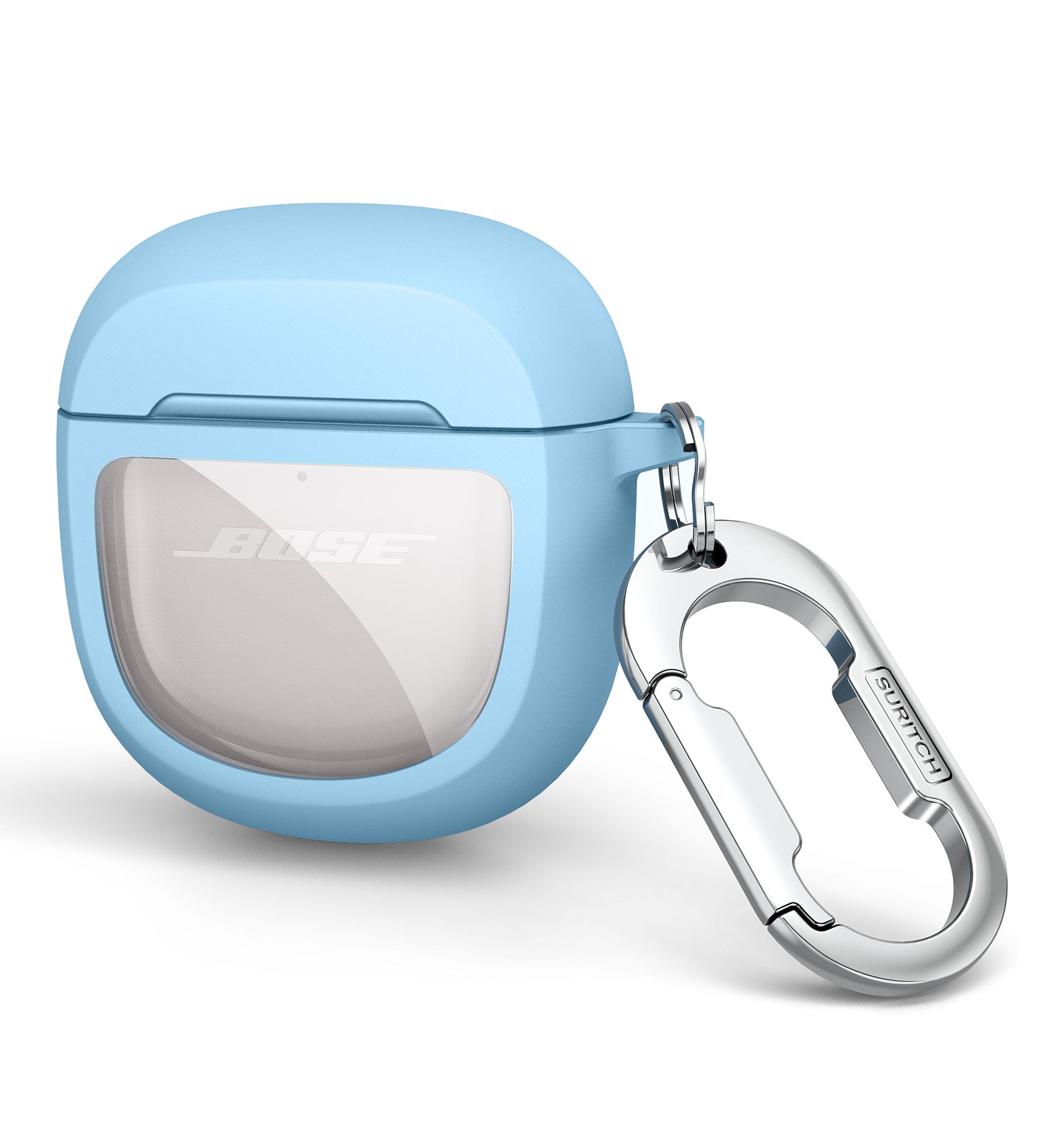 Suritch Case for Bose QuietComfort II 2 2022 Protective Shockproof Cover Accessories with Carabiner