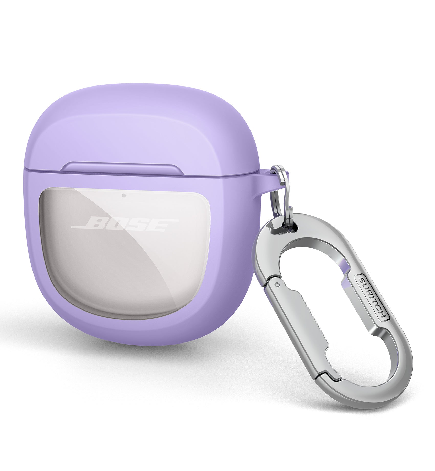 Suritch Case for Bose QuietComfort II 2 2022 Protective Shockproof Cover Accessories with Carabiner