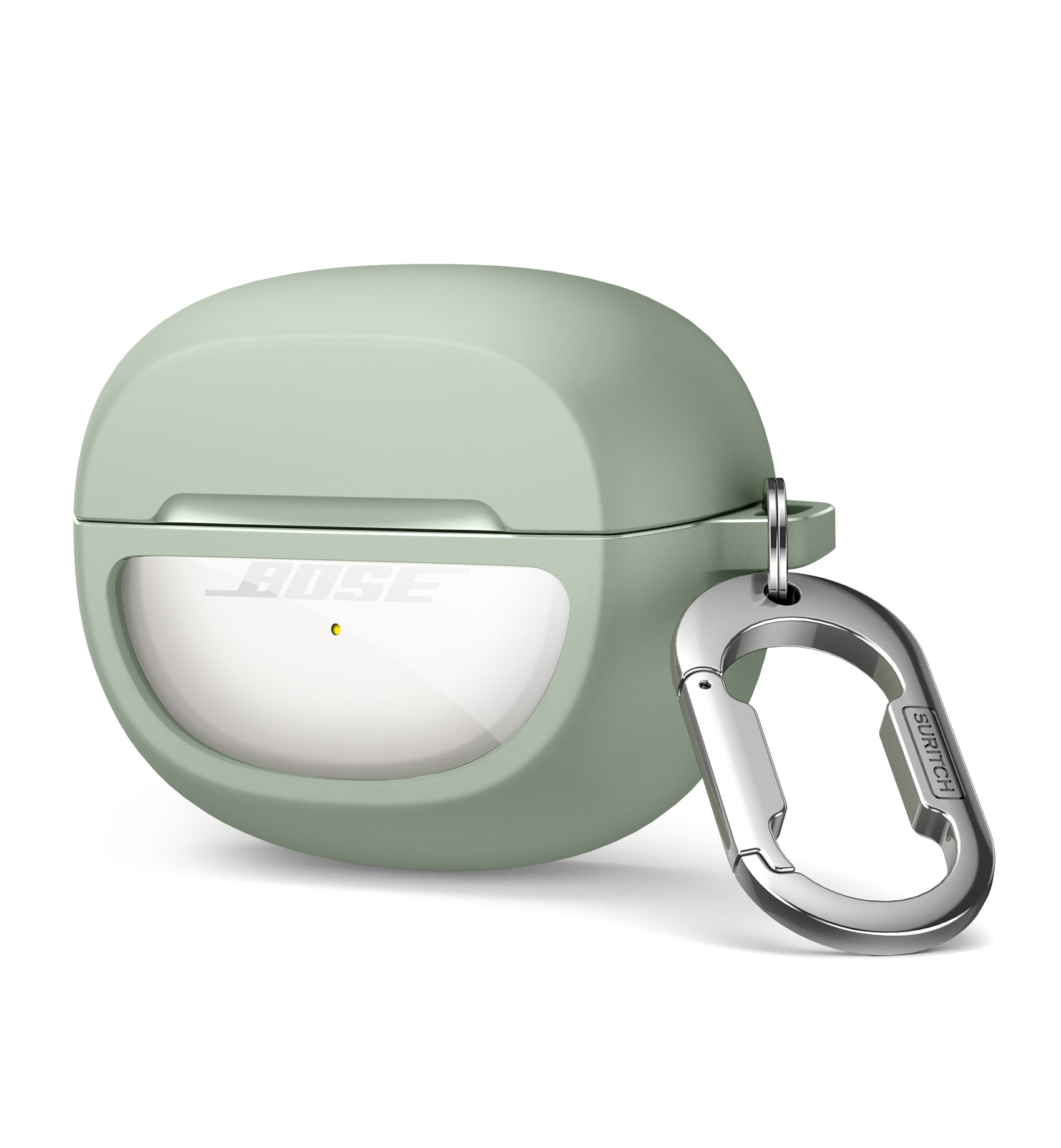 Suritch Case for Bose Ultra Open 2024 Shockproof Protective Cover for Wireless Ear Earbuds Accessories with Carabiner