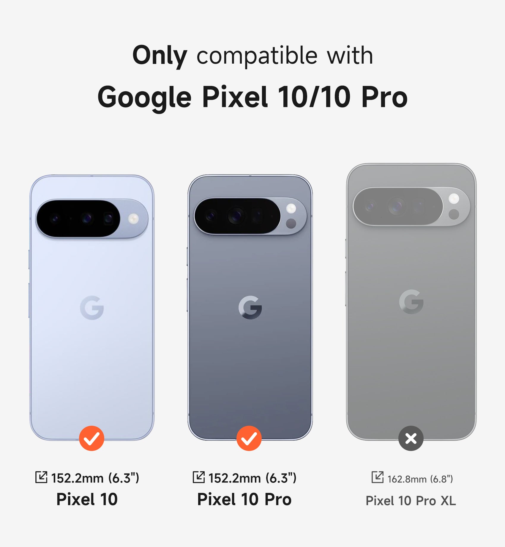 Suritch Case for Google Pixel 10 Compatible with MagSafe Protective Cover with Camera Cover Adjustable Metal Kickstand