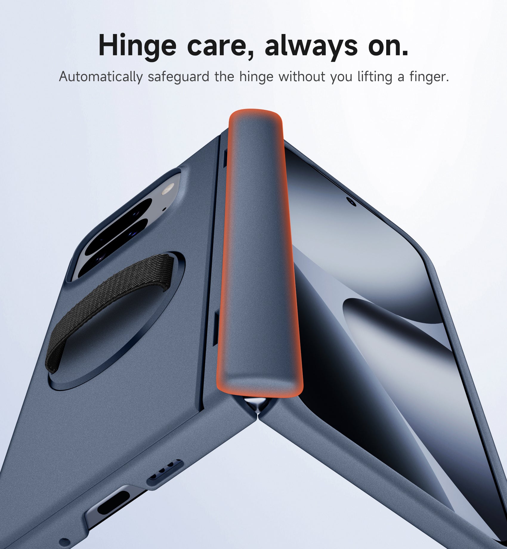 Suritch Case for Google Pixel 10 Pro Fold with 360° Rotatable Hand Strap Phone Grip Holder Invisible Kickstand Screen Protector Protective Cover