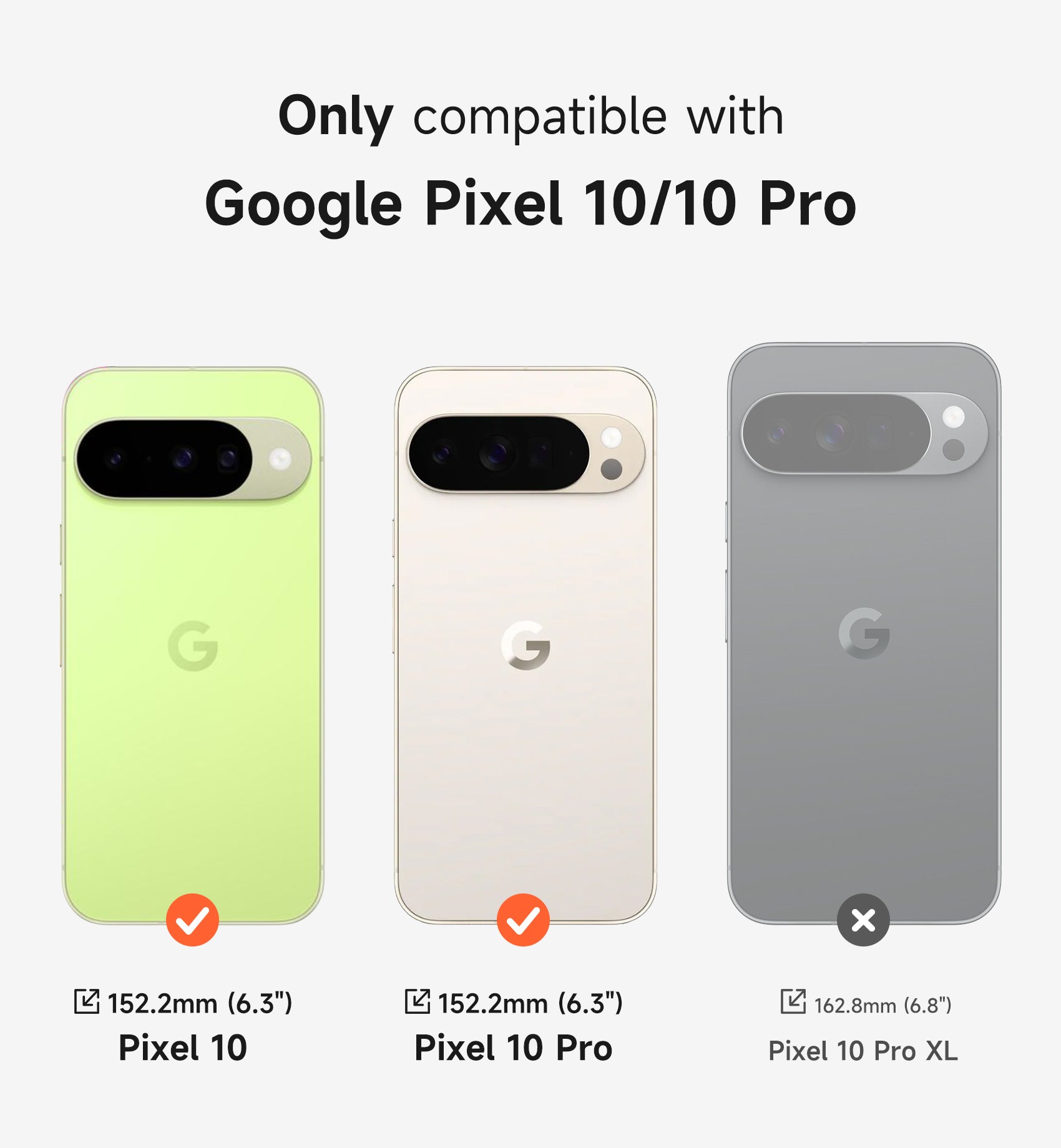 Suritch Case for Google Pixel 10 Pro Compatible with MagSafe Protective Cover with Camera Cover Adjustable Metal Kickstand