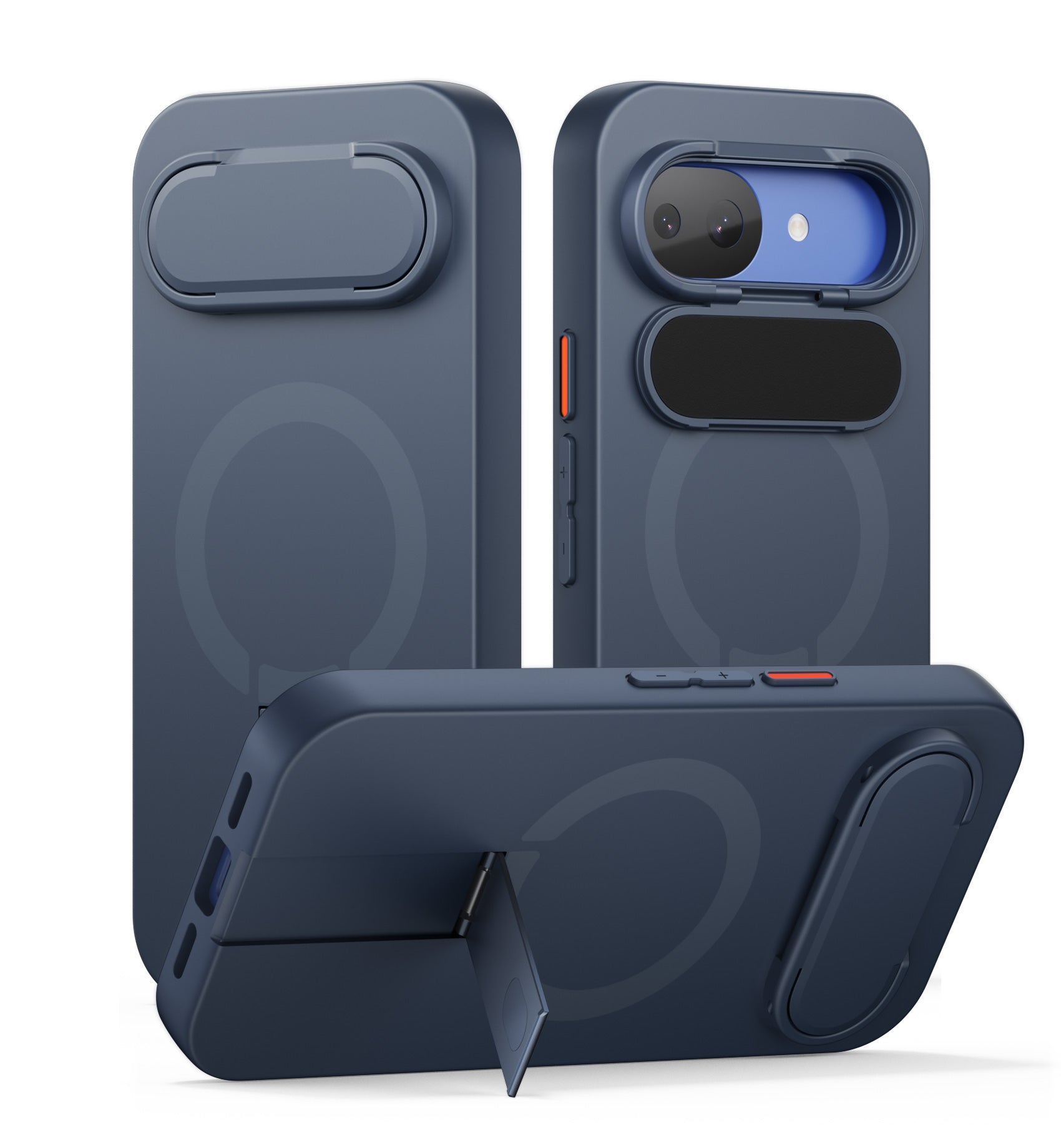 Suritch Case for Google Pixel 10a Compatible with MagSafe Protective Cover with Camera Cover Adjustable Metal Kickstand