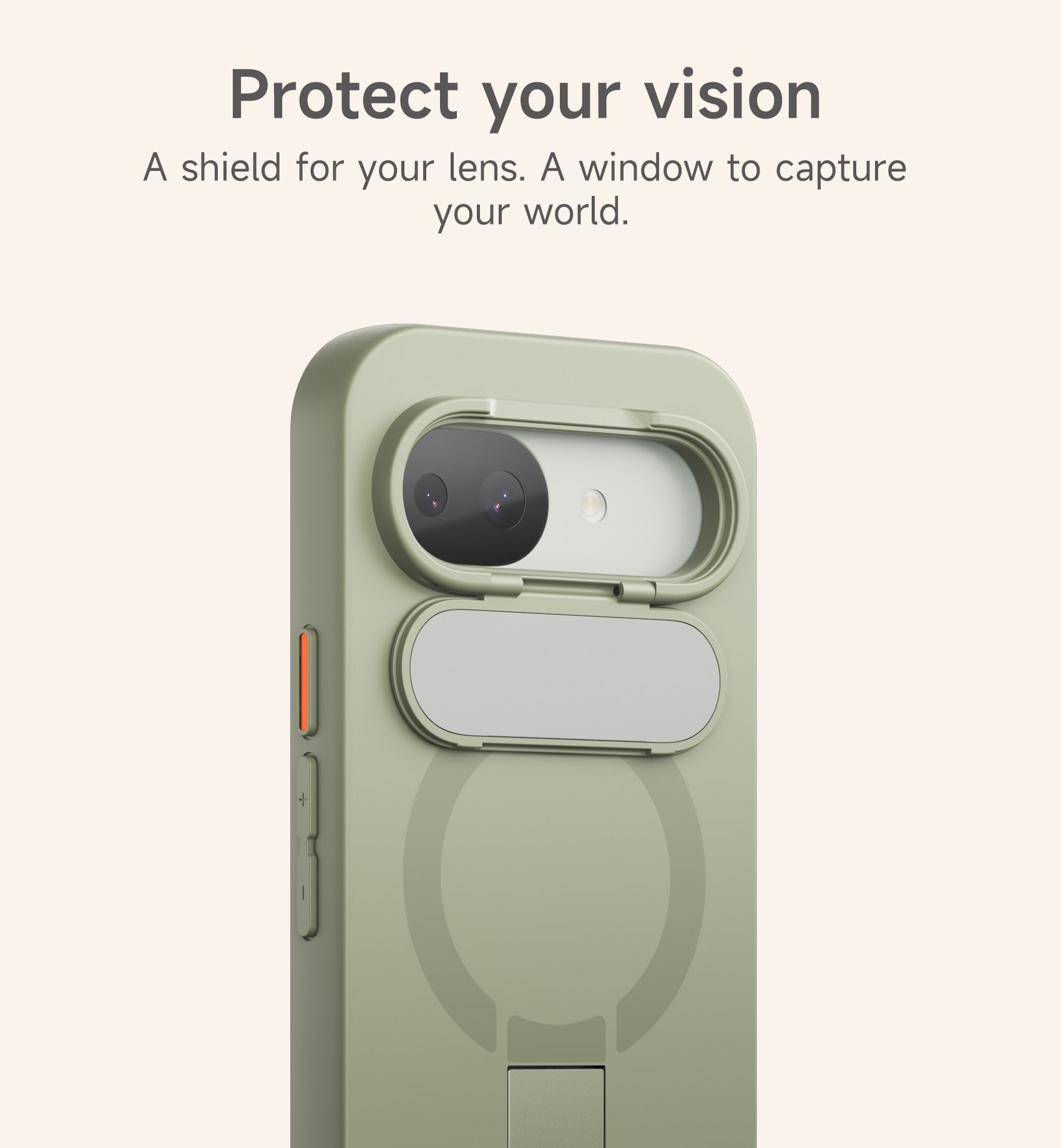 Suritch Case for Google Pixel 10a Compatible with MagSafe Protective Cover with Camera Cover Adjustable Metal Kickstand