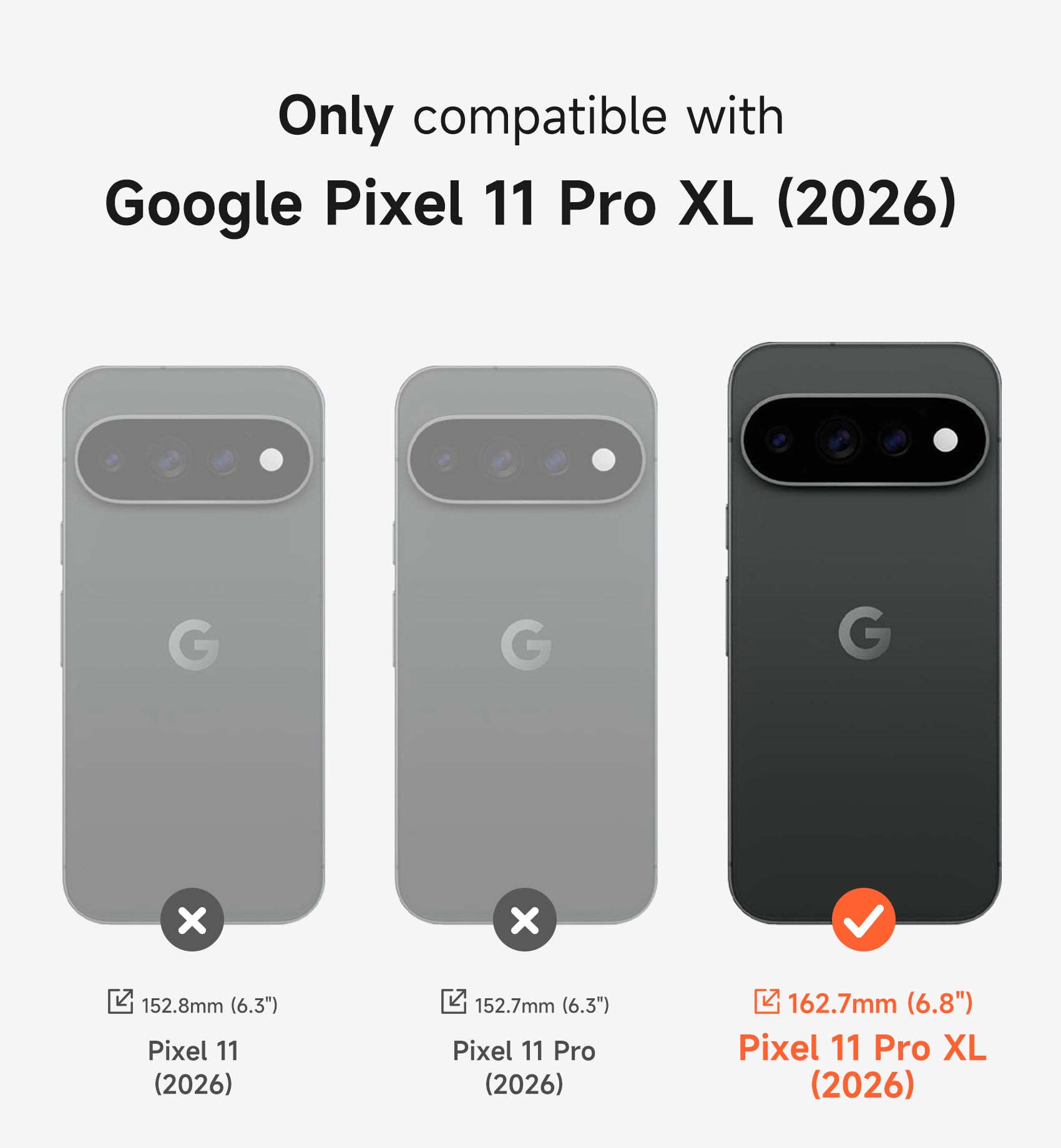 Suritch Phone Case for Google Pixel 11 Pro XL Compatible with MagSafe Protective Cover with Camera Cover Adjustable Metal Kickstand 2026