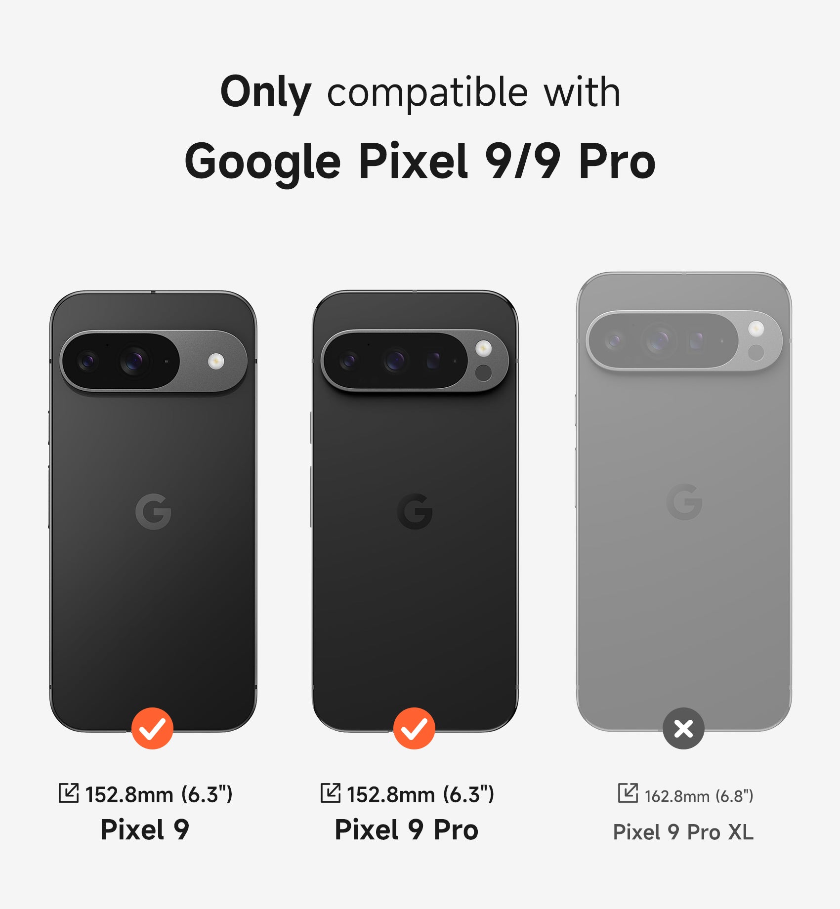 Suritch Case for Google Pixel 9 Pro Compatible with MagSafe Protective Cover with Camera Cover Adjustable Metal Kickstand