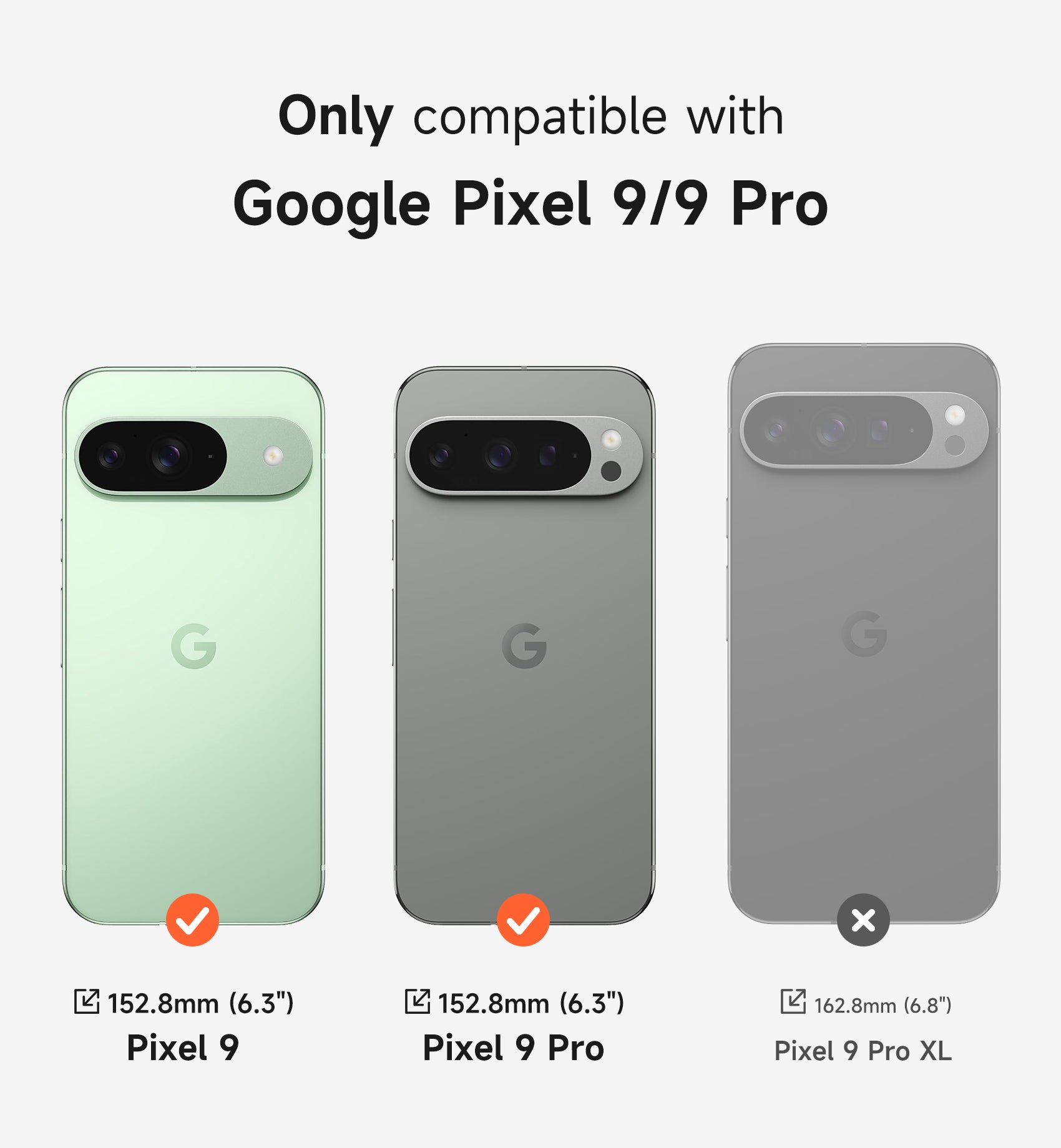 Suritch Case for Google Pixel 9 Pro Compatible with MagSafe Protective Cover with Camera Cover Adjustable Metal Kickstand