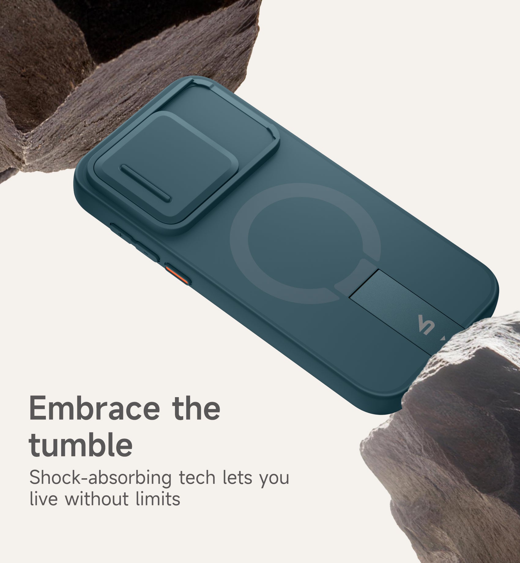 Suritch Case for Motorola Moto Edge 2026 Compatible with MagSafe Magnetic Shockproof Bumper Slim Protective Cover with Camera Cover Adjustable Metal Kickstand