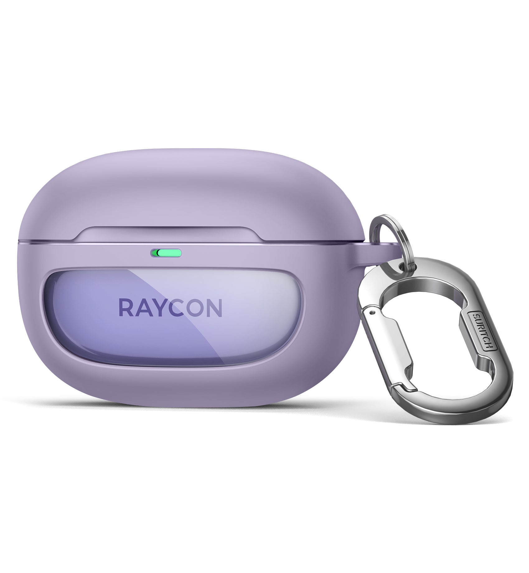 Suritch Case for Raycon Everyday Earbuds 2024 Edition Shockproof Magnetic Protective Cover Bluetooth True Wireless in-Ear Buds Headphones with Magnetic Lid Lock Carabiner