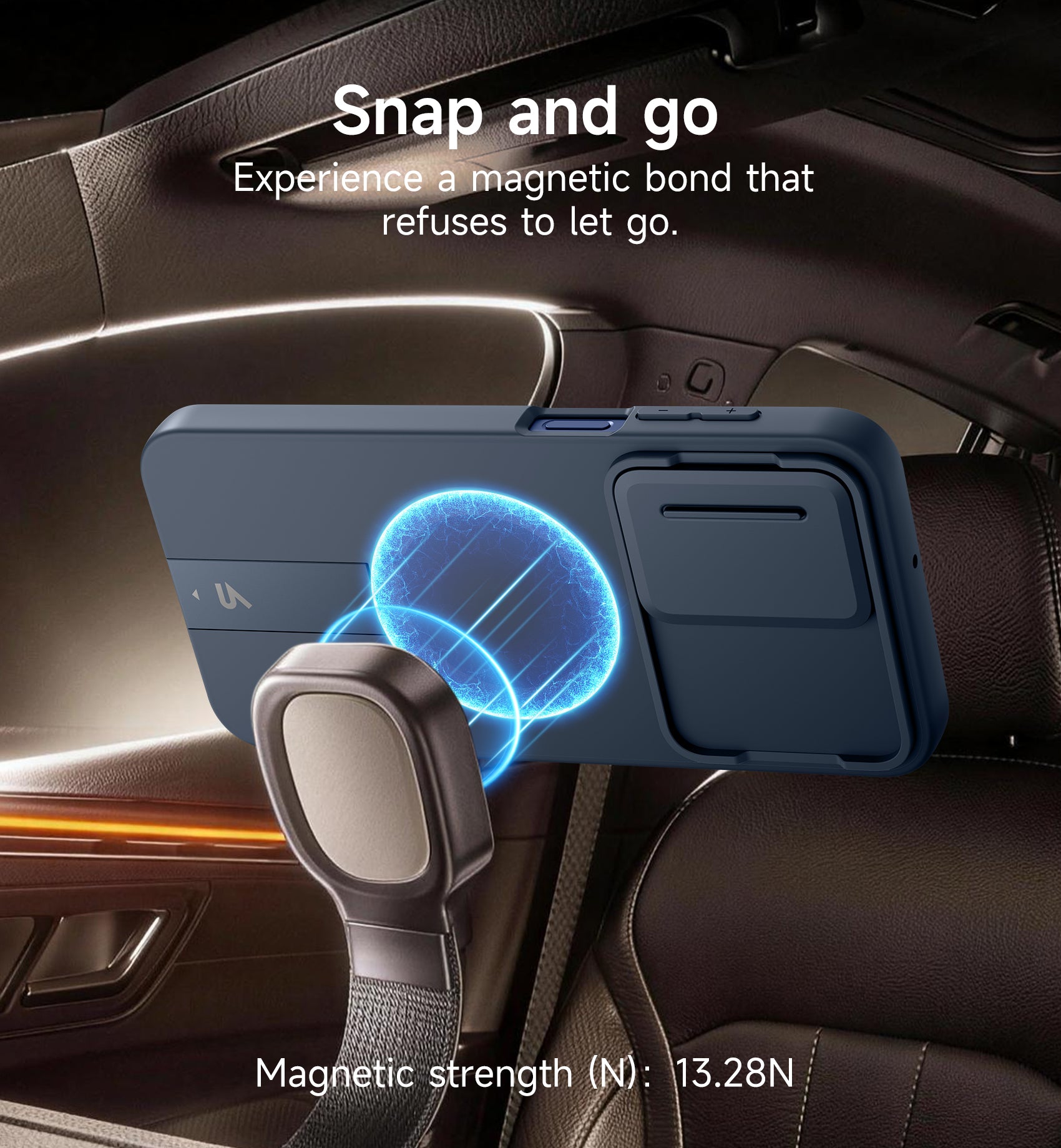 Suritch Case for Samsung Galaxy A17 5G Compatible with MagSafe Shockproof Bumper Slim Magnetic Protective Cover with Camera Cover Adjustable Metal Kickstand