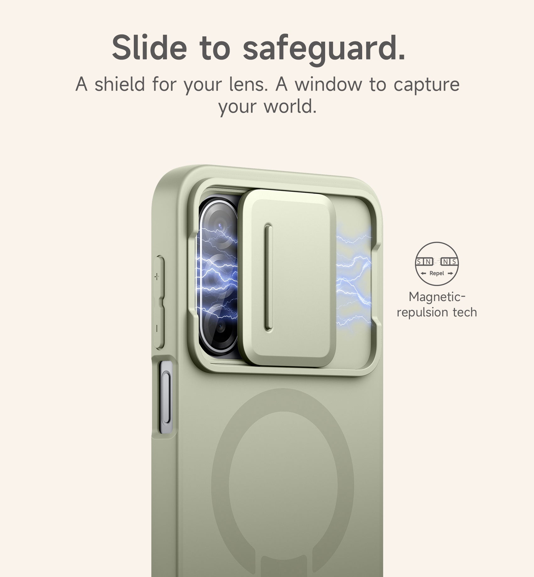 Suritch Case for Samsung Galaxy A17 5G Compatible with MagSafe Shockproof Bumper Slim Magnetic Protective Cover with Camera Cover Adjustable Metal Kickstand